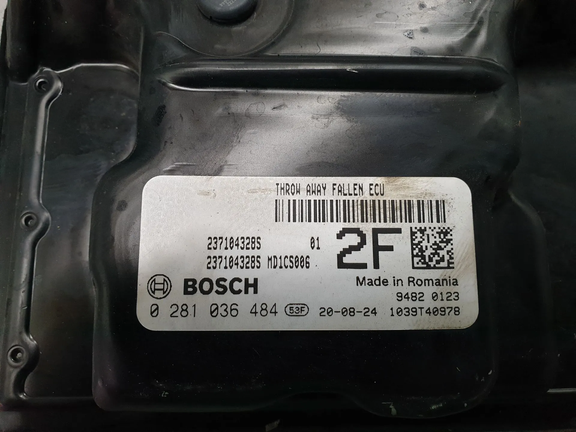 Centralina motor / ECU RENAULT Kangoo Express (FW0/1_) Imagem-3