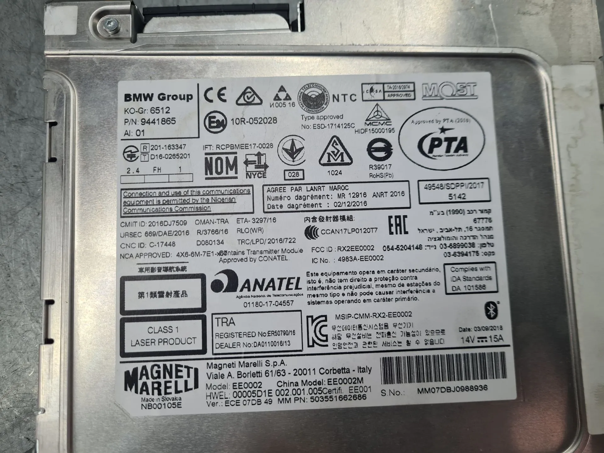 Kit Auto-rádio BMW 4 Gran Coupe (F36) Imagem-5