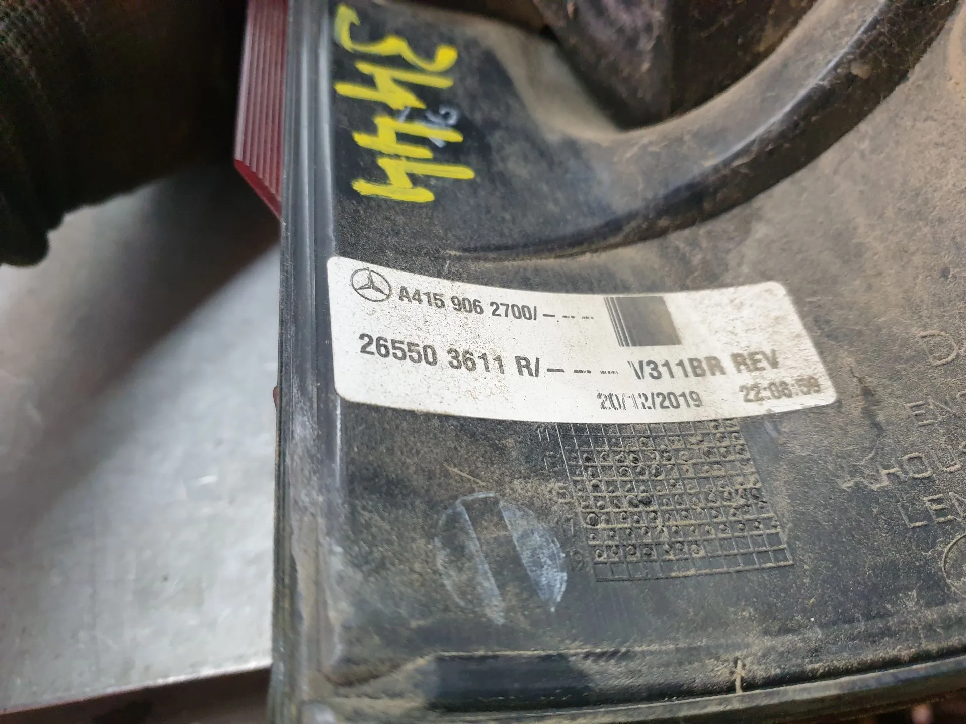 Feu arrière Droite MERCEDES-BENZ Citan (415) Imagem-4