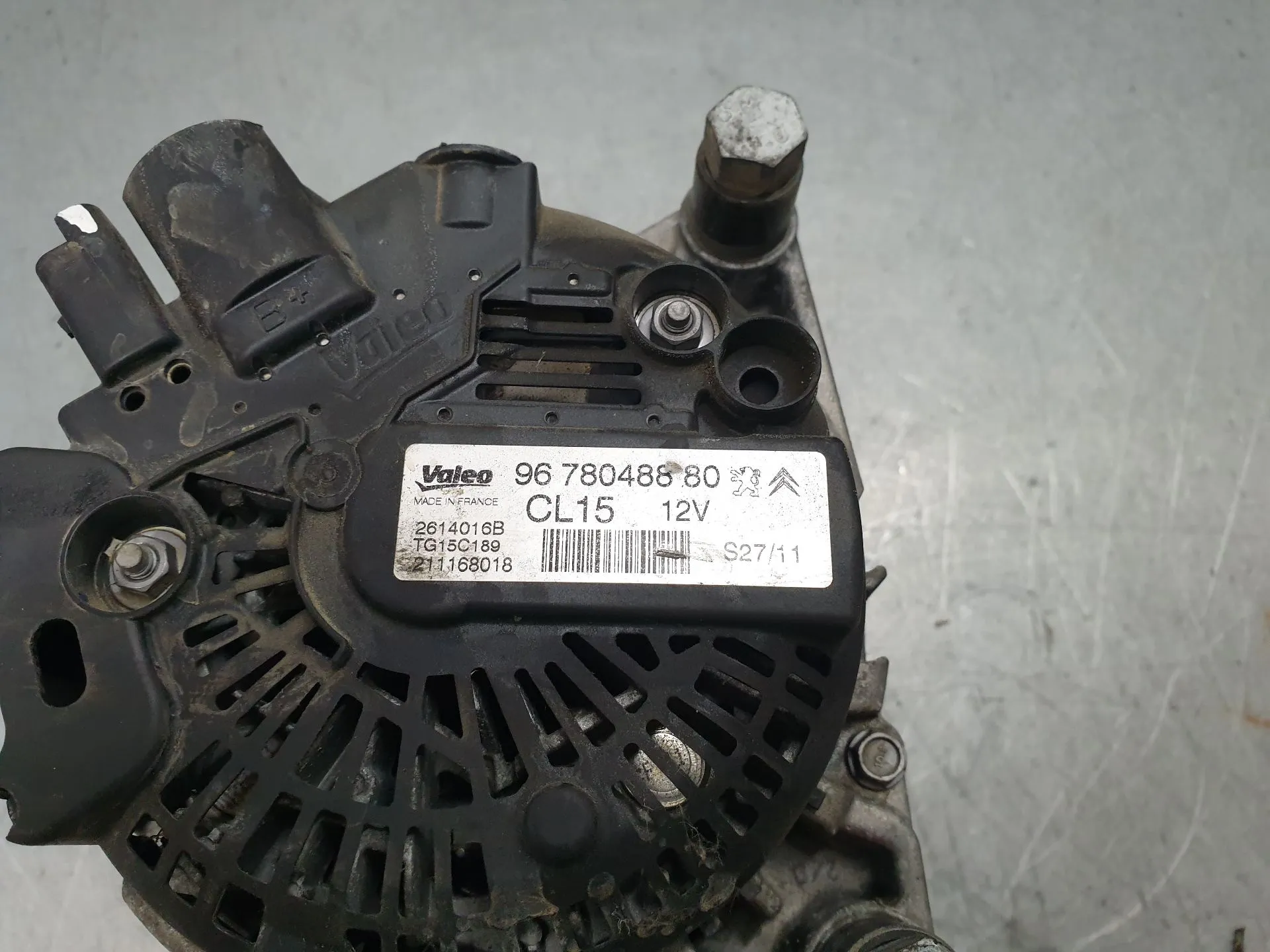 Alternador CITROËN Berlingo (B9) Imagem-4