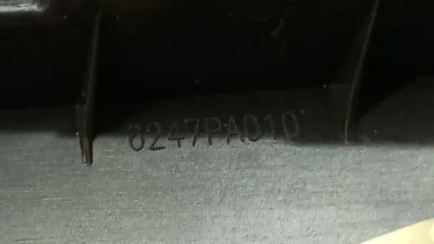 Friso Embelezador Esq Pilar/Porta CITROËN C3 Aircross II (2R_, 2C_) Imagem-2