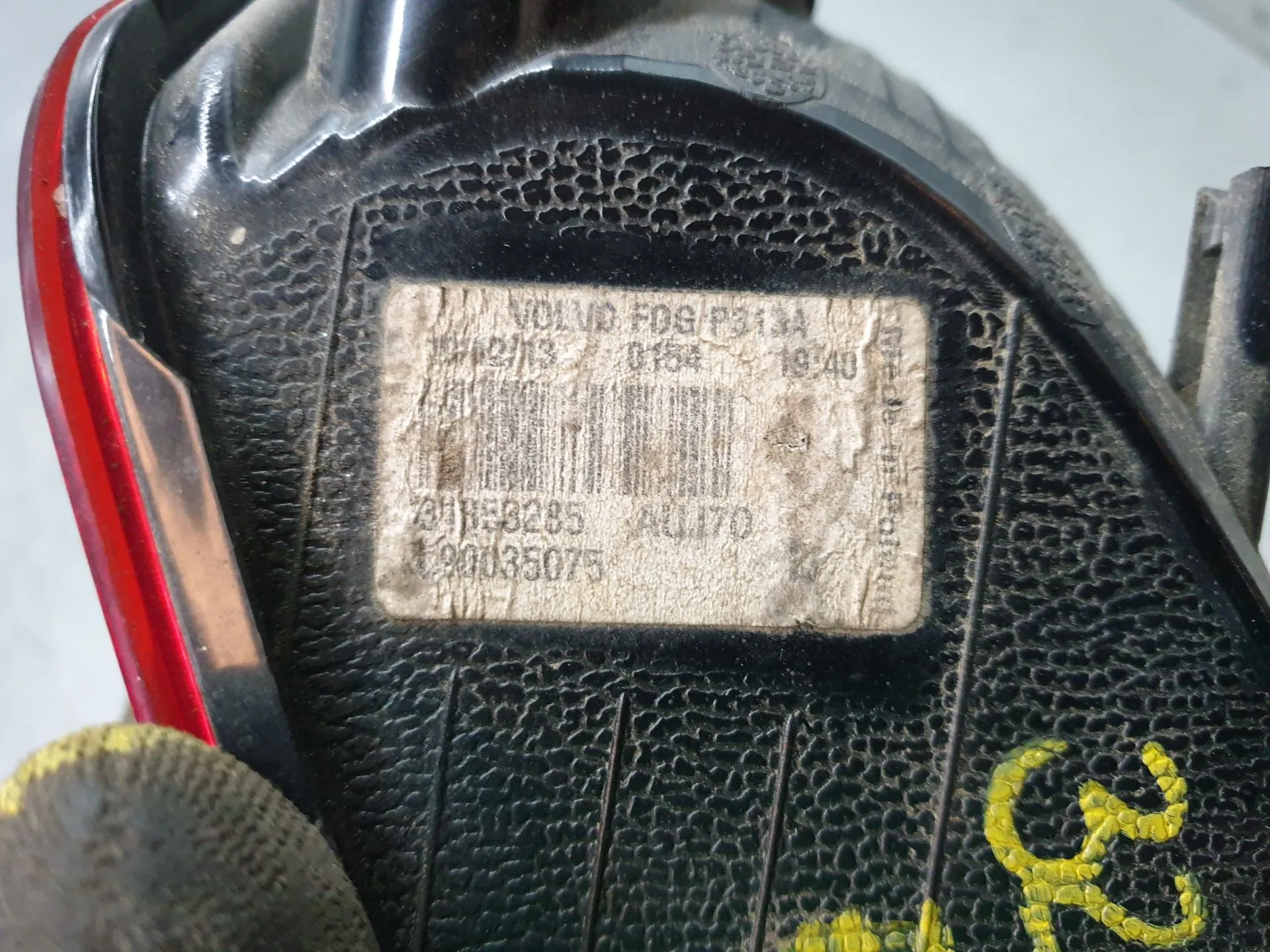 Réflecteur arrière gauche VOLVO XC60 I (156) Imagem-4