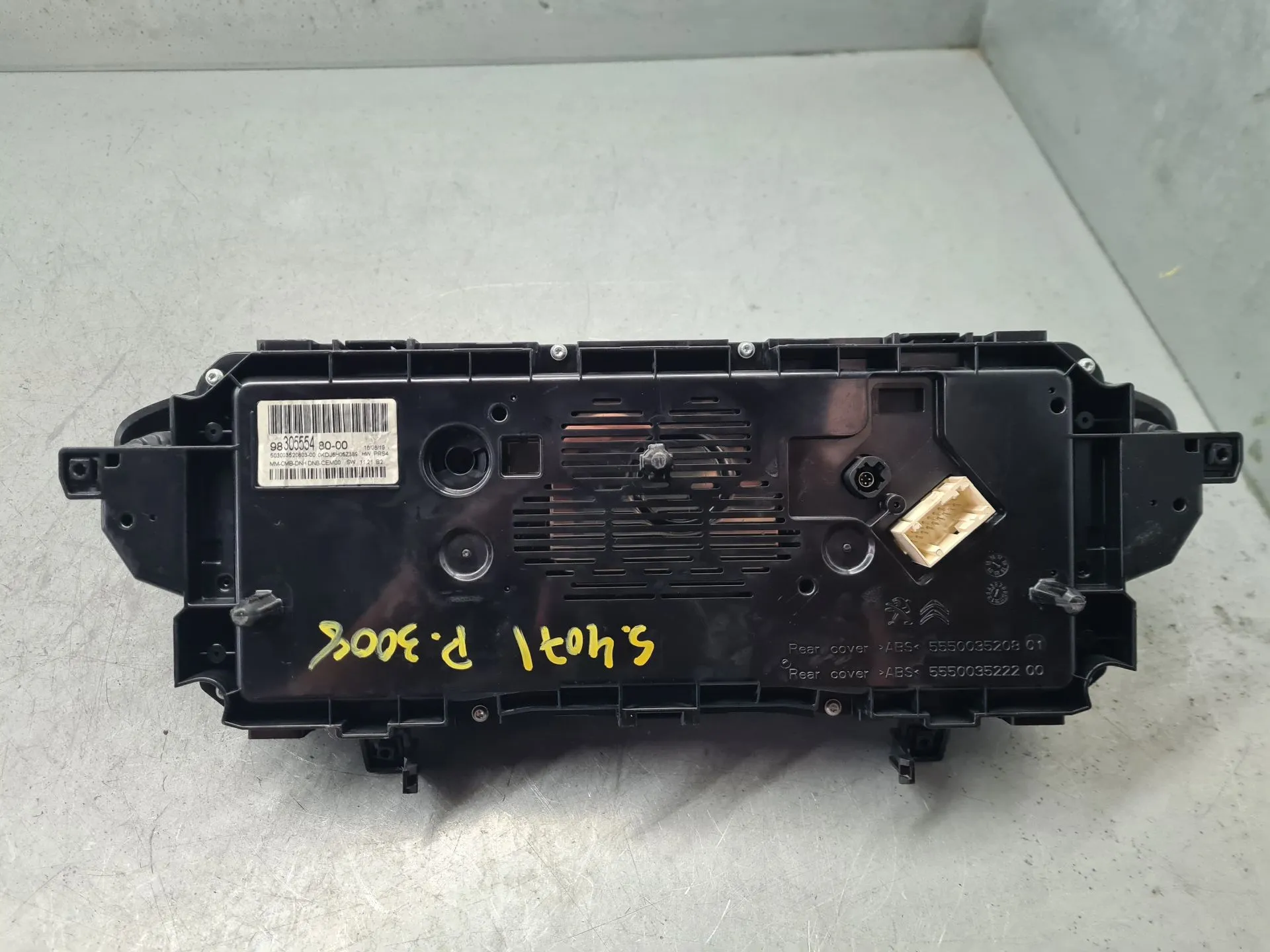 Instrument cluster PEUGEOT 3008 II (M_) Imagem-4