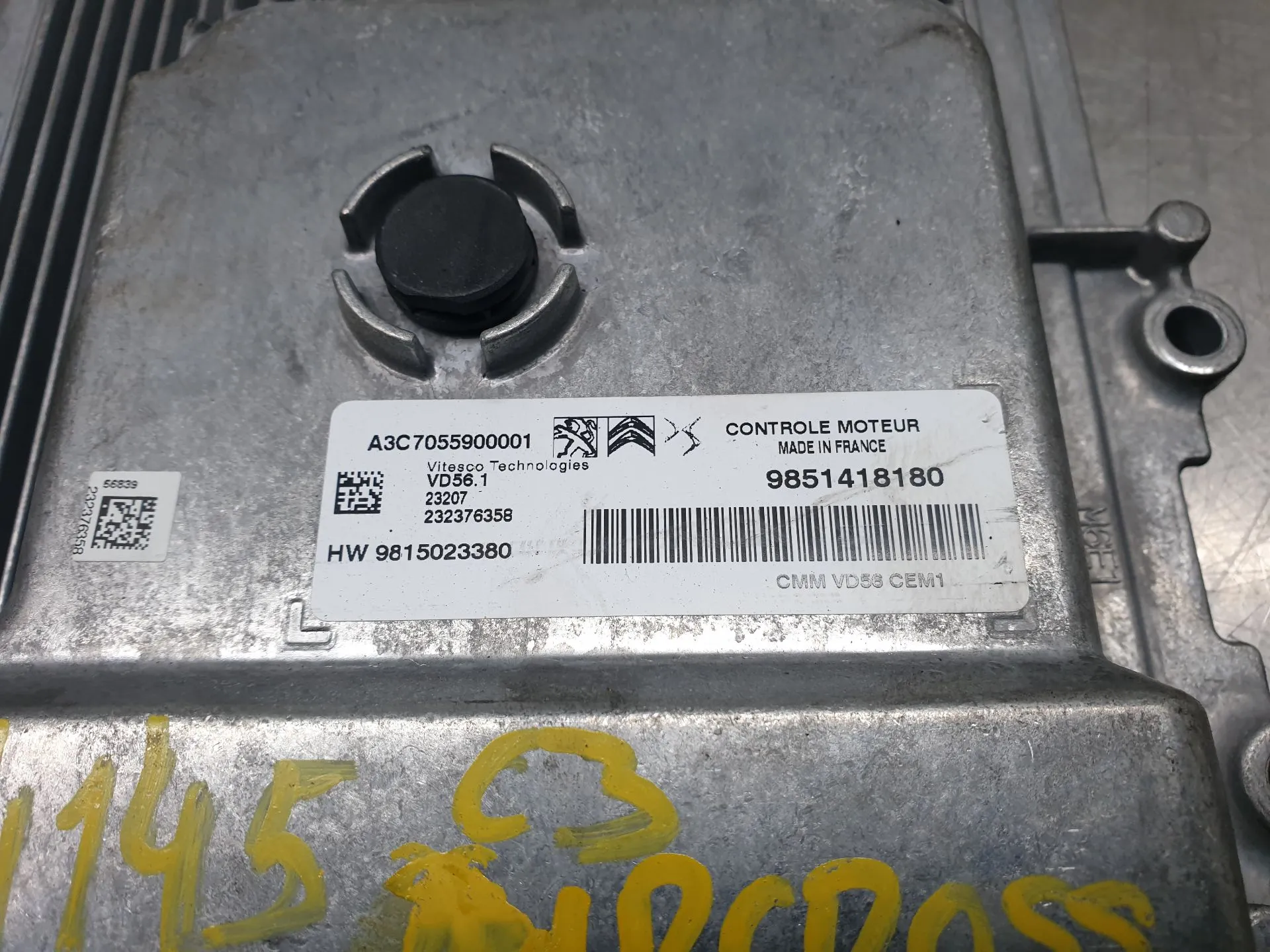 Centralina motor / ECU CITROËN C3 Aircross II (2R_, 2C_) Imagem-3