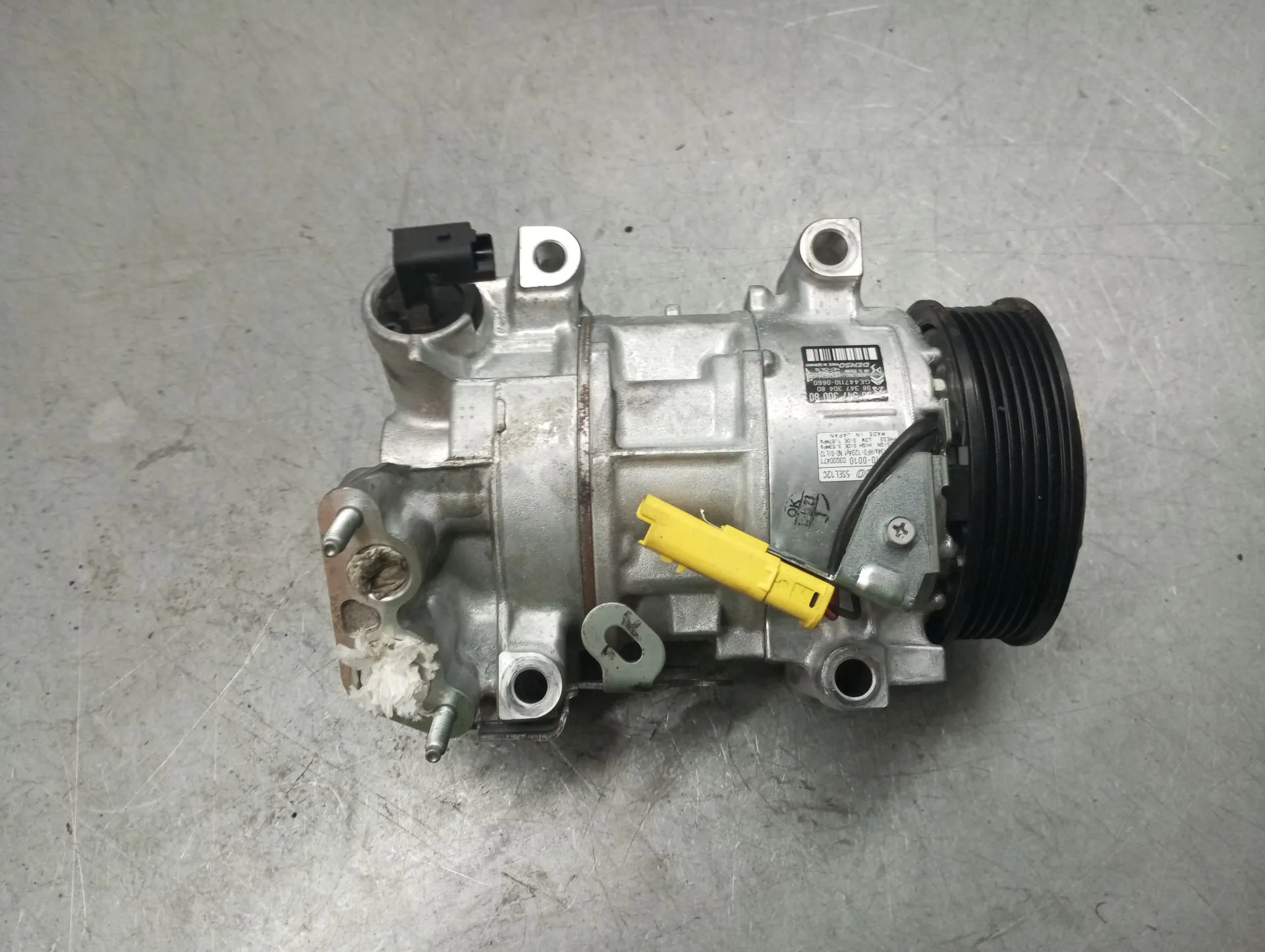 Compressor AC OPEL Corsa F Imagem-2