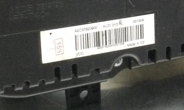 Instrument cluster AUDI A1 (8X1, 8XK) Imagem-2