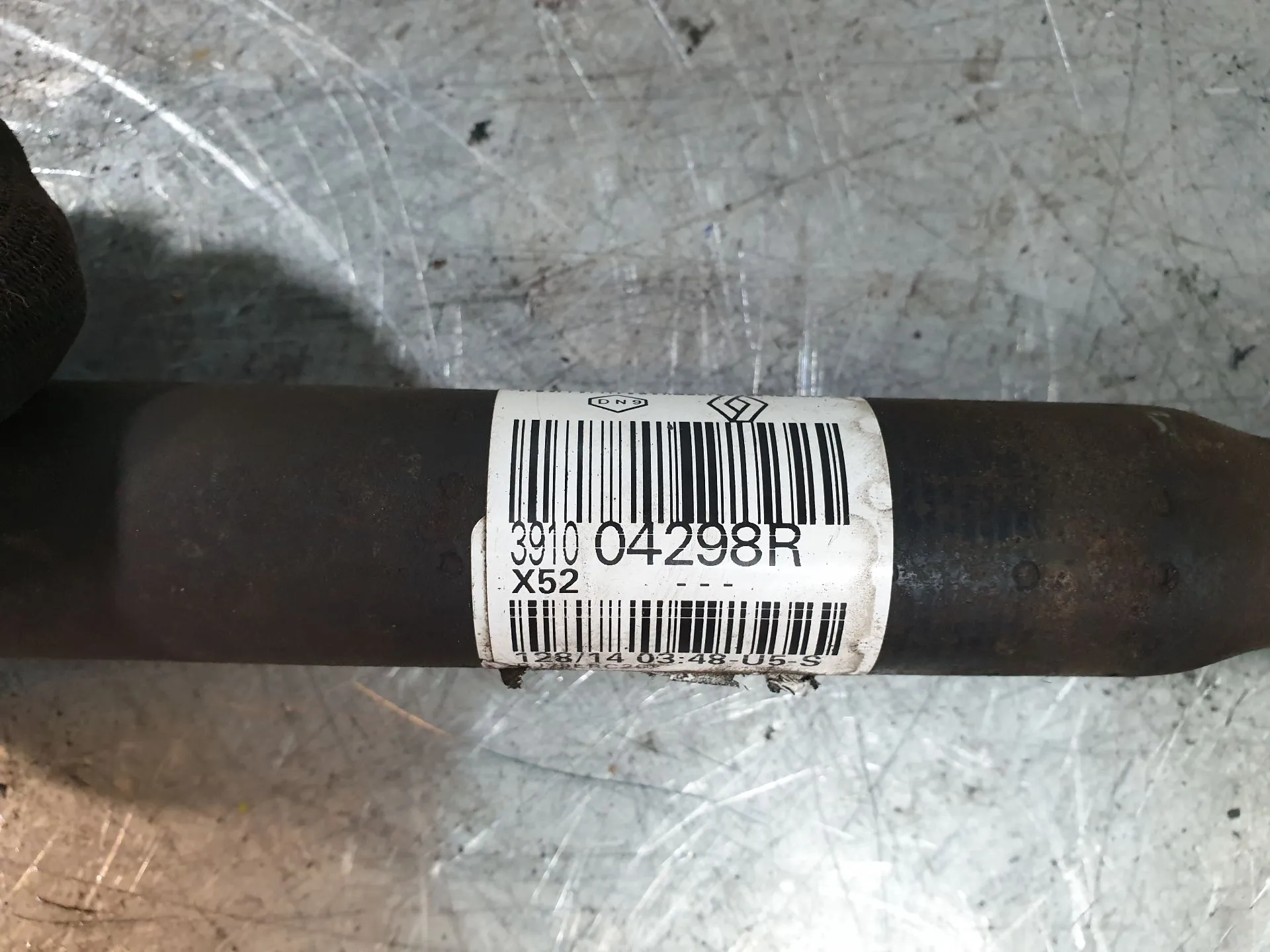 Right front driveshaft DACIA Sandero II (5S_) Imagem-3