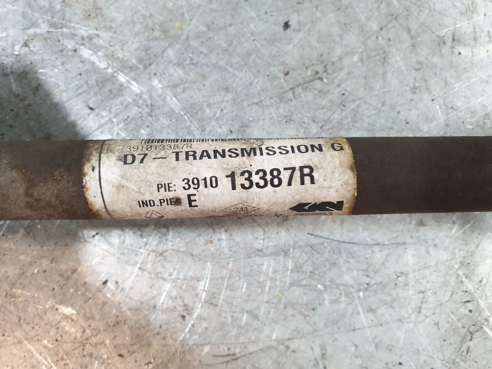 Transmission avant gauche RENAULT Megane III (BZ0_) Imagem-3