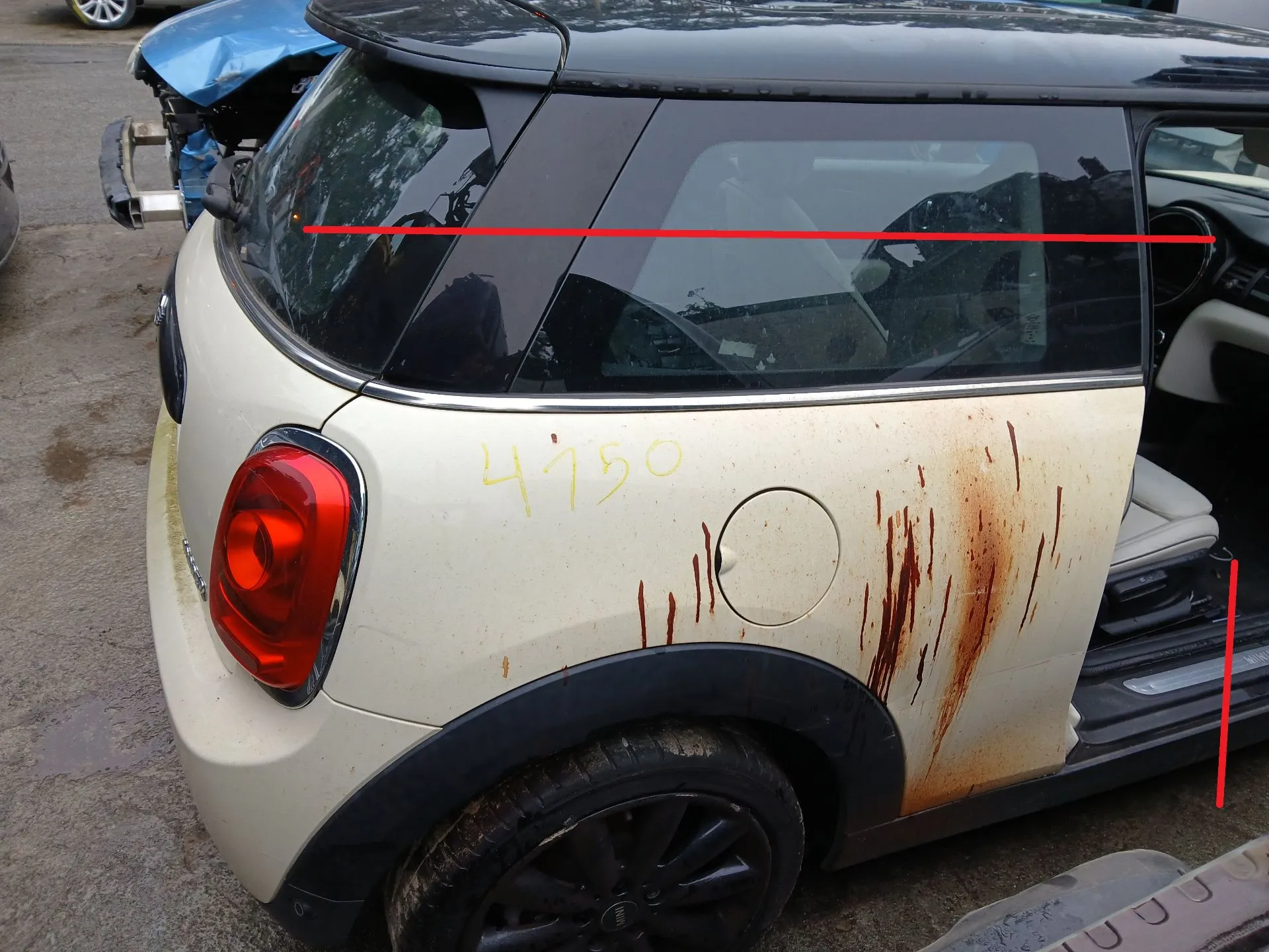 Right rear quarter panel MINI Mini (F56)