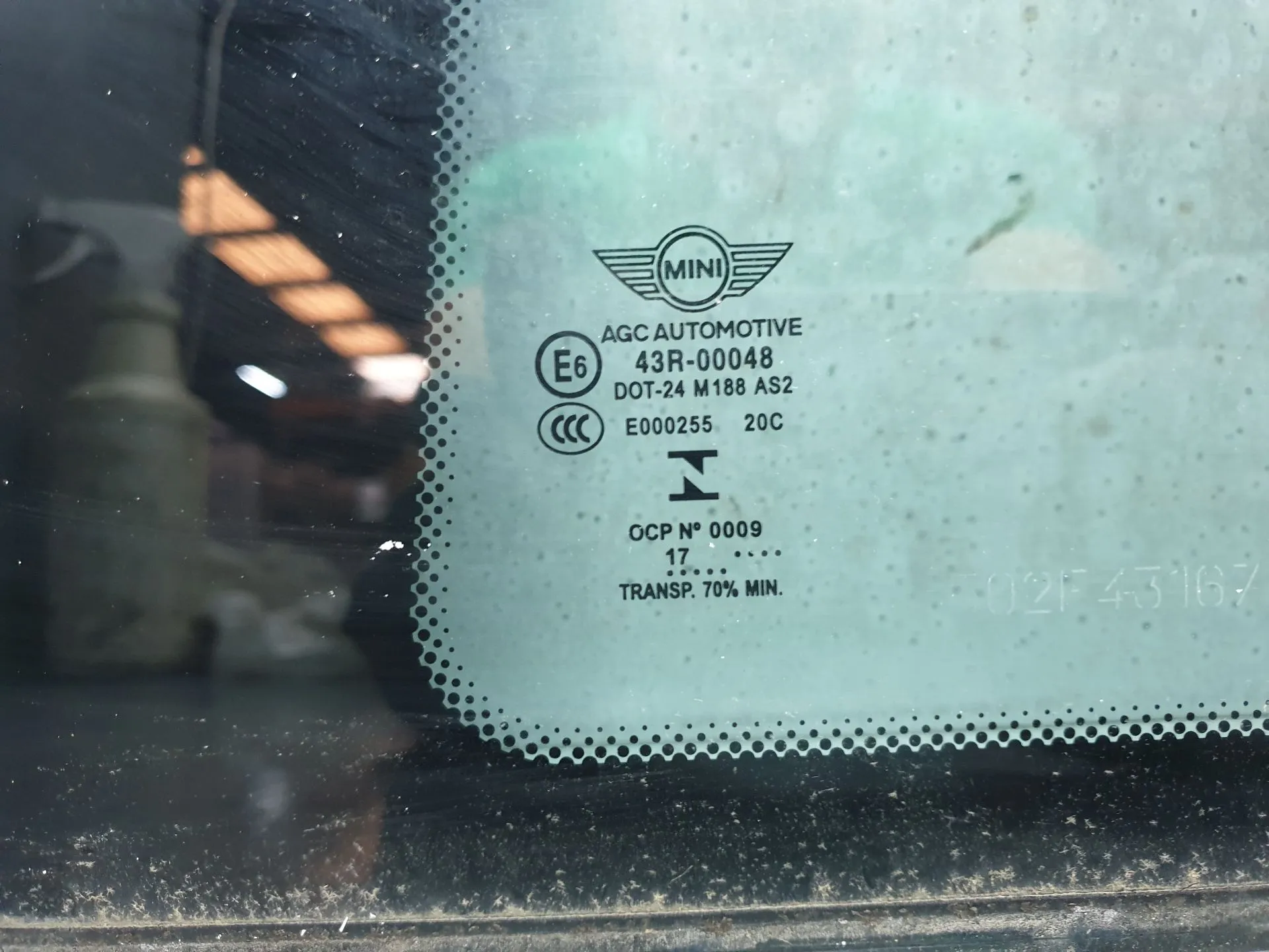 Vidrio del panel Trasero Izquierdo MINI Mini (F56) Imagem-3