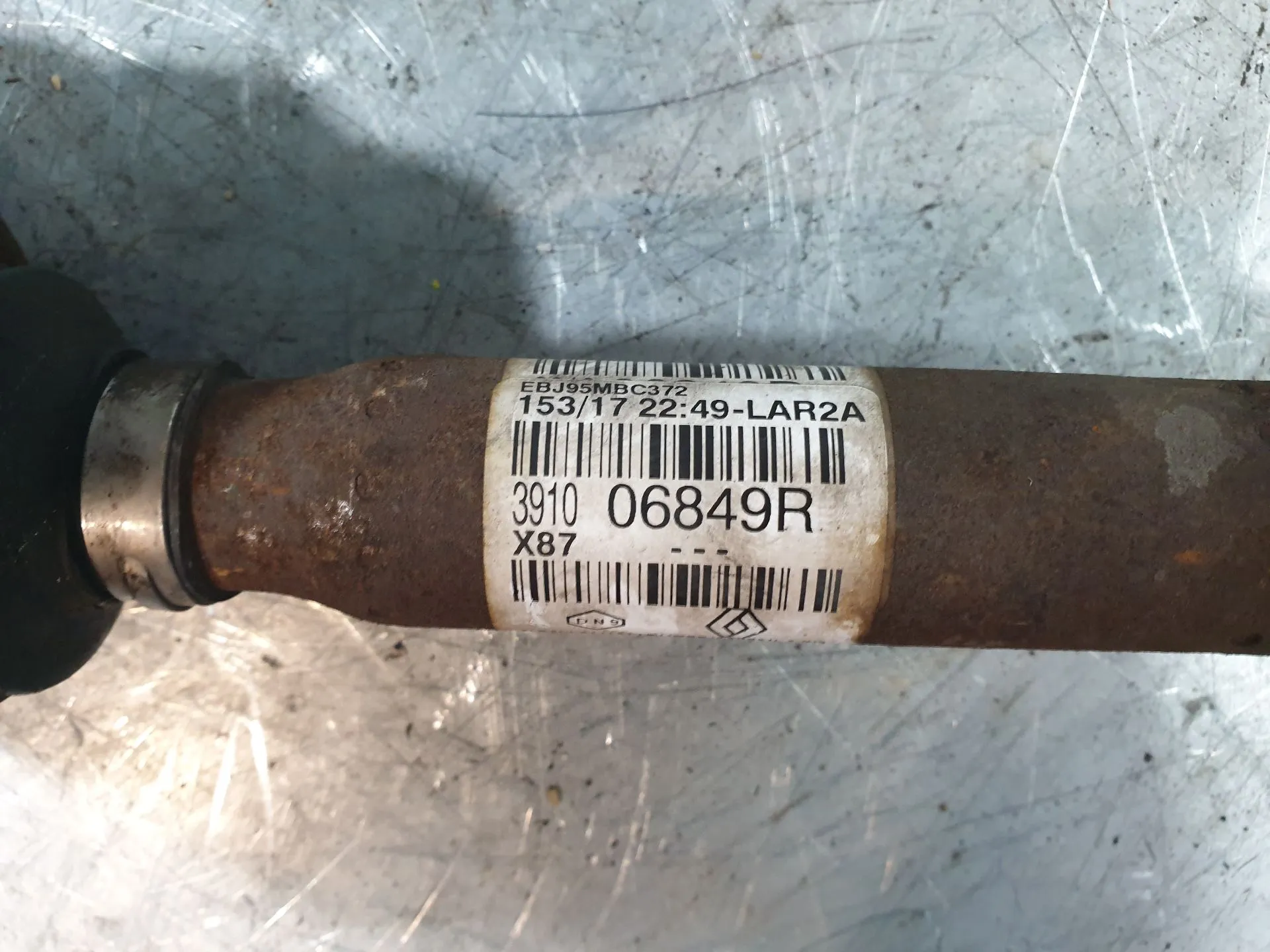 Transmisión Delantera Derecha RENAULT Captur (J5_) Imagem-3