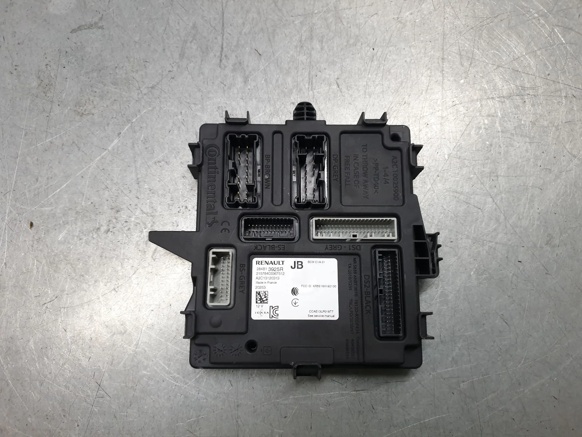 Comfort Unit Module of Electrical and Electronic for RENAULT Clio V ...