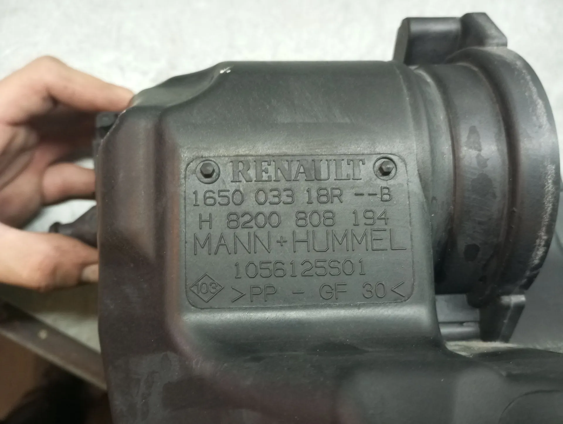 Boîtier filtre à air RENAULT Kangoo Express (FW0/1_) Imagem-4