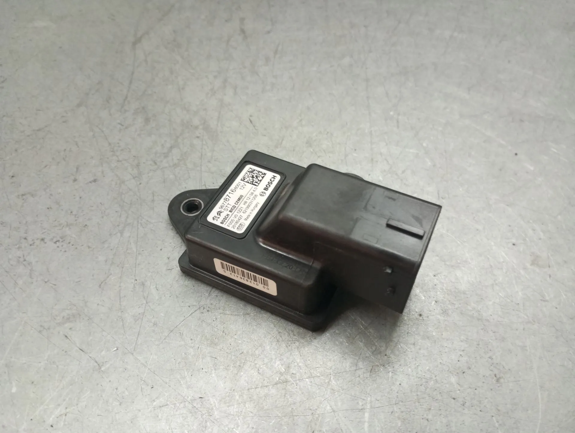 Glow plug Relay CITROËN C3 III (SX)