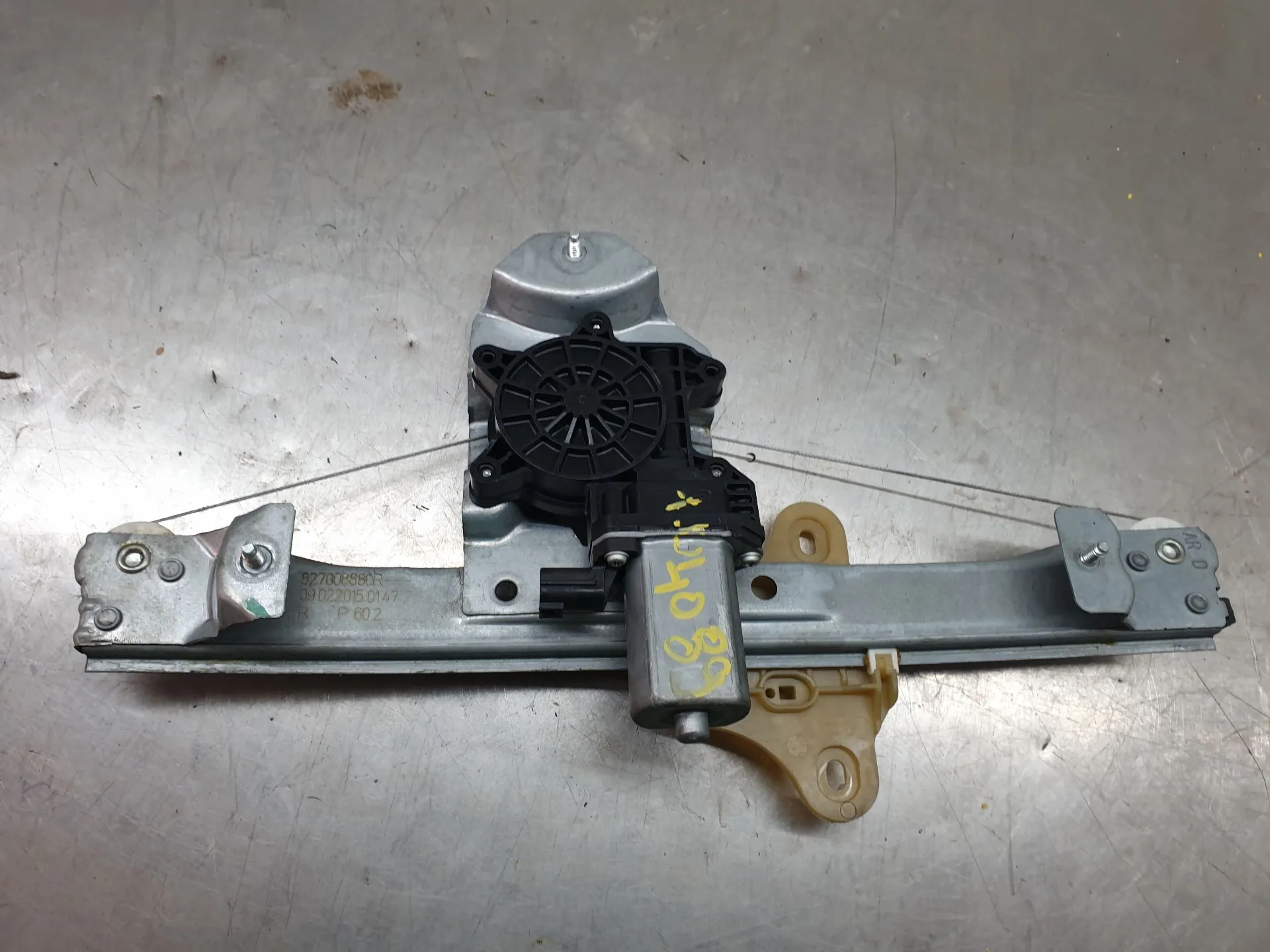 Right rear window regulator RENAULT Clio IV (BH_)