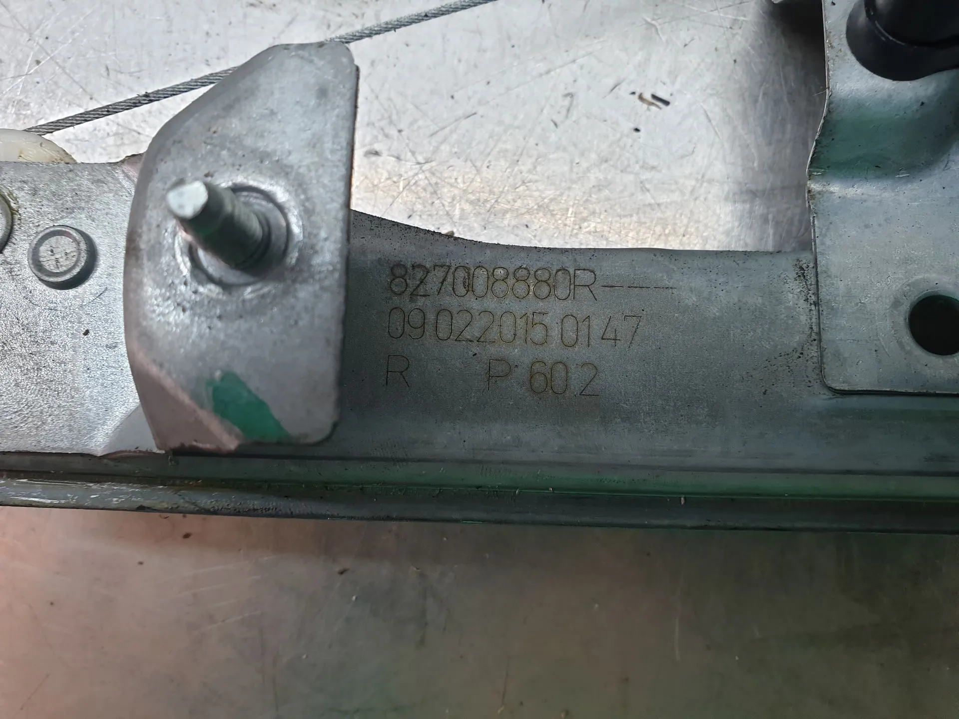 Right rear window regulator RENAULT Clio IV (BH_) Imagem-2