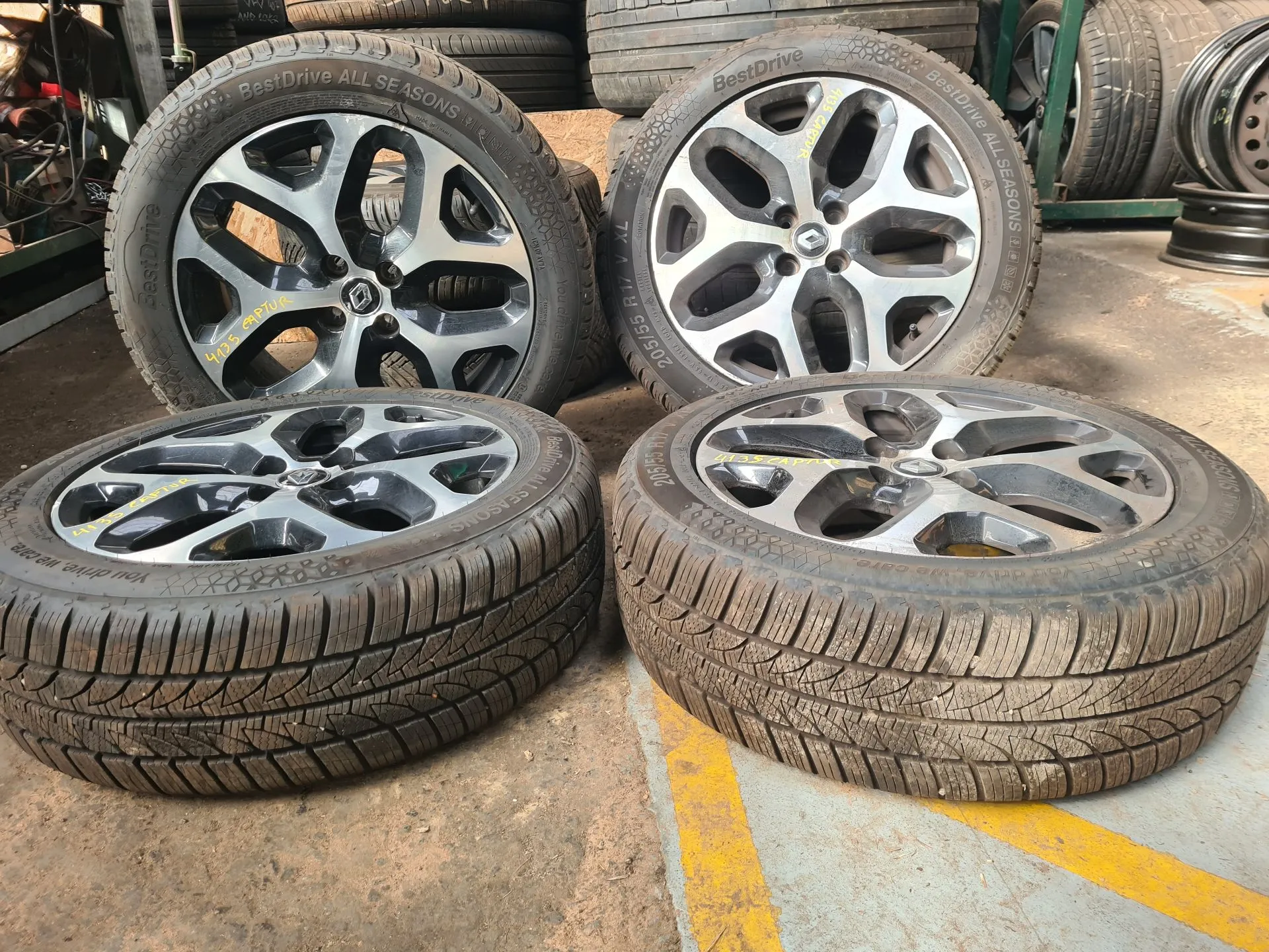 Conjunto de Jantes RENAULT Captur (J5_)