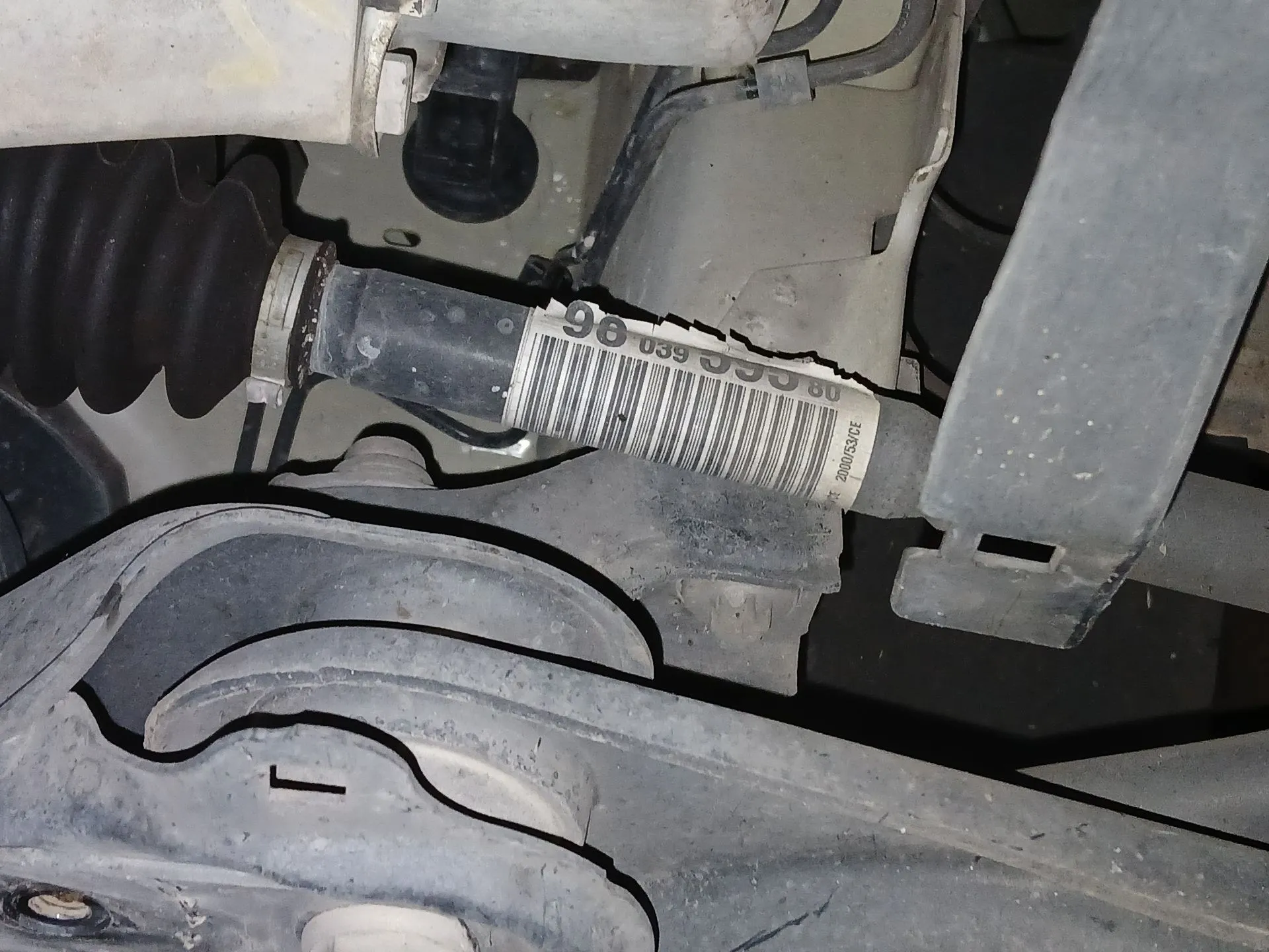 Left front driveshaft PEUGEOT 208 Imagem-1