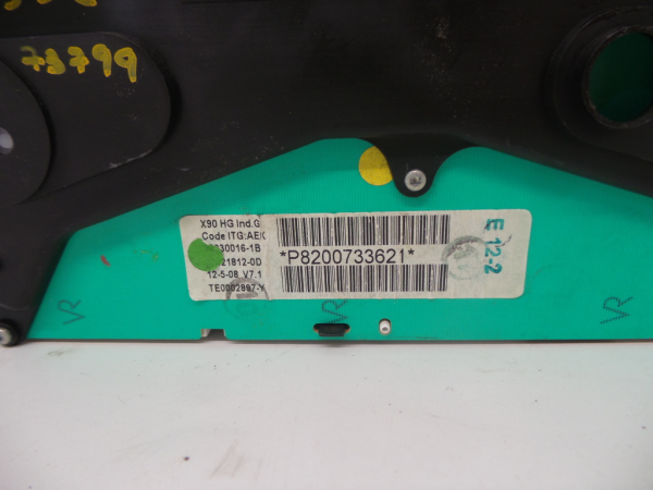 Quadrante / painel de instrumentos DACIA Sandero (BS_) Imagem-4