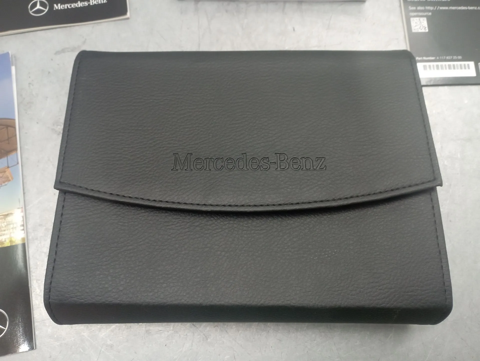 Borsa con manuale dell’utente del veicolo MERCEDES-BENZ Classe A (W176)