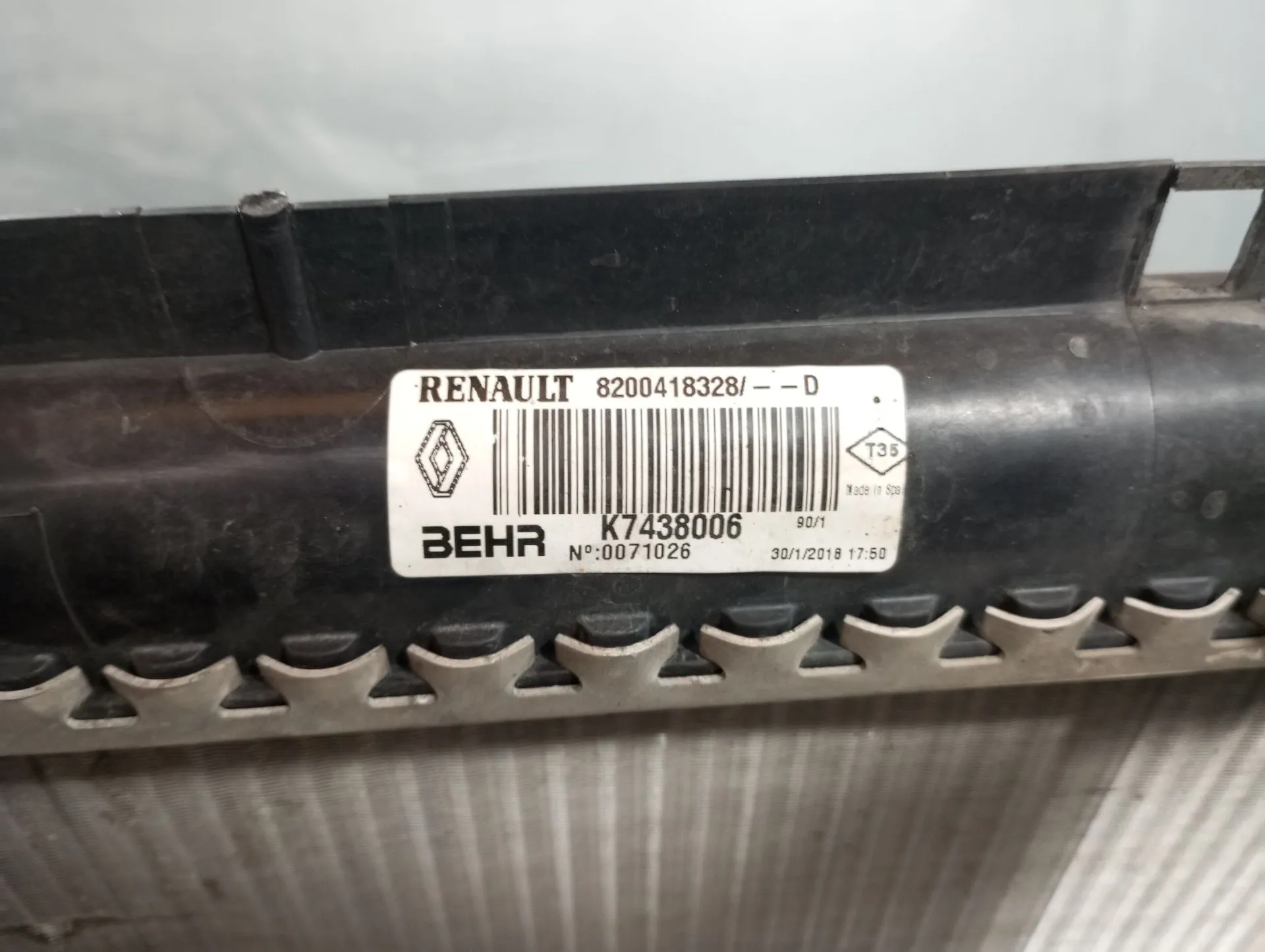 Water radiator RENAULT Kangoo Express (FW0/1_) Imagem-2