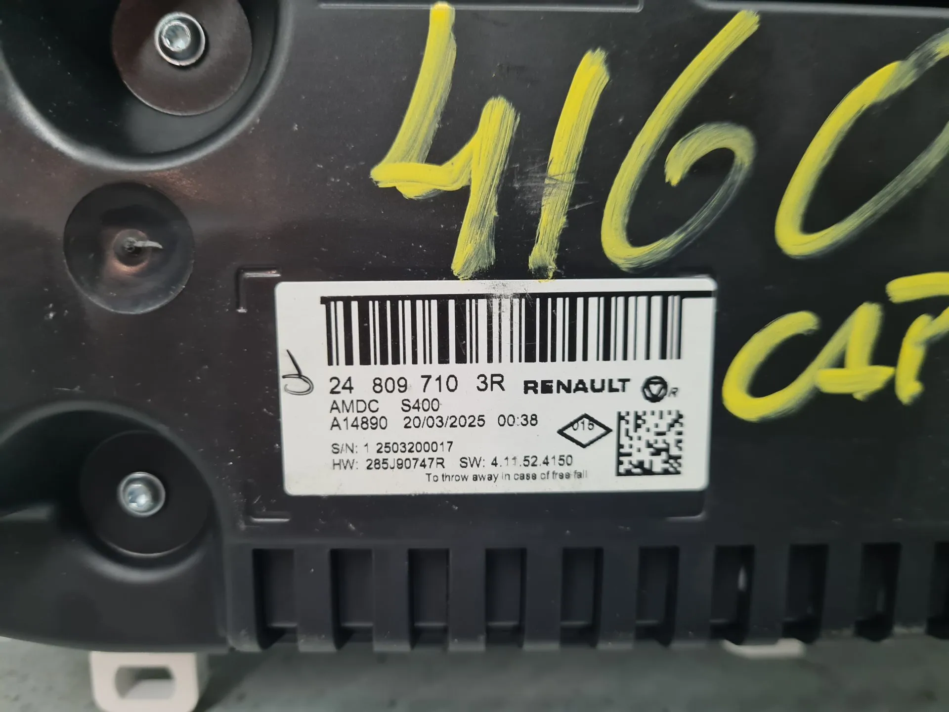 Quadrante / painel de instrumentos RENAULT Captur II Imagem-6