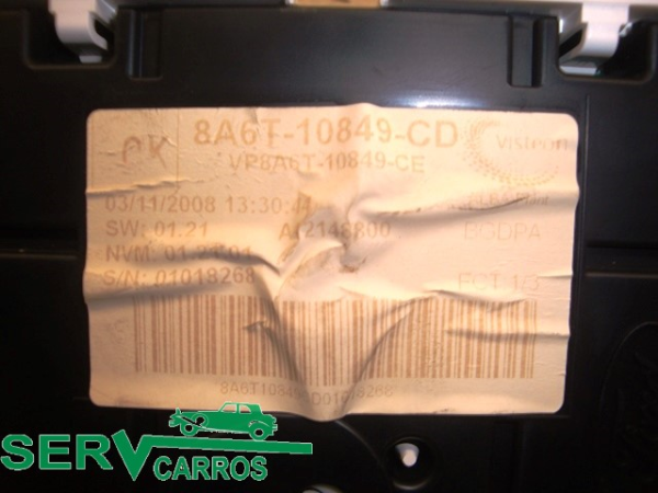 Quadrante / painel de instrumentos FORD Fiesta VI (CB1, CCN) Imagem-1