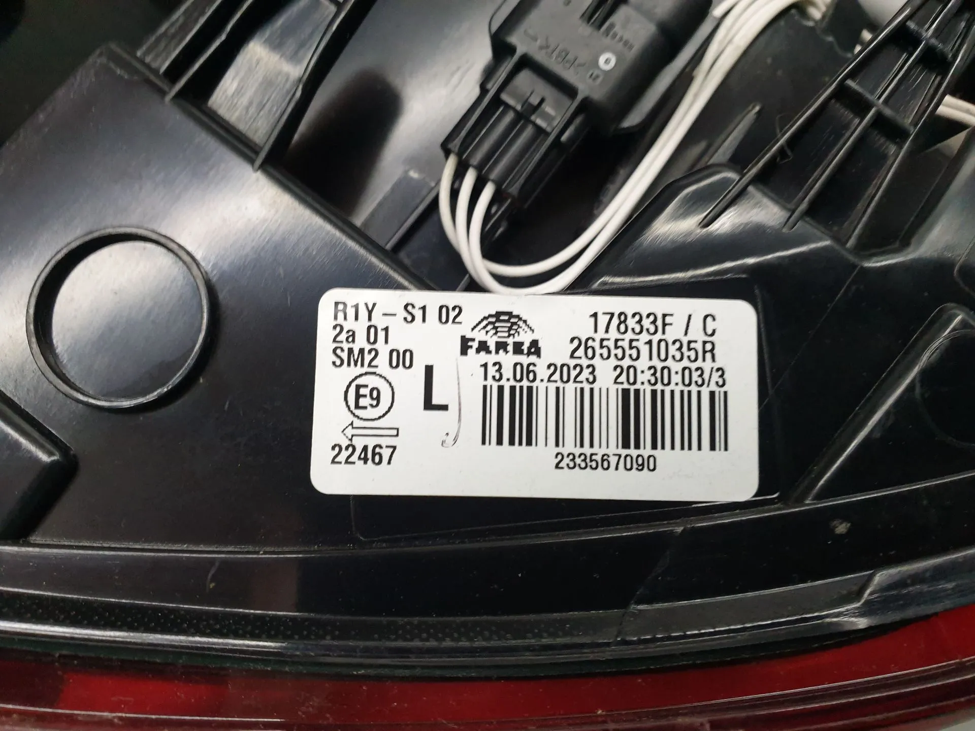 Left Tail light RENAULT Clio V (BF_) Imagem-5