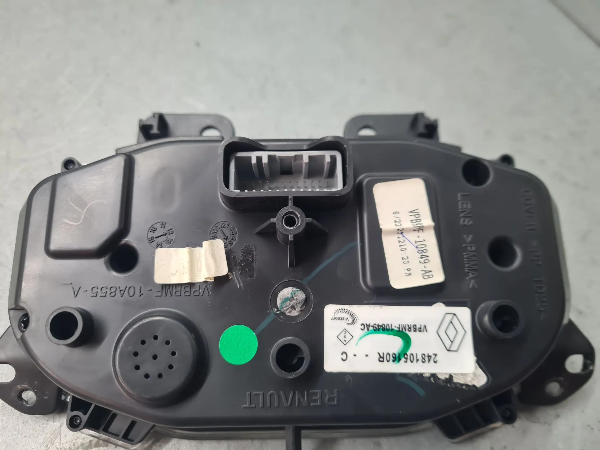 Quadrante / painel de instrumentos RENAULT Twizy (MAM_) Imagem-4