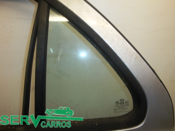 Vidro triangular da porta trás esquerdo KIA Sorento I (JC)