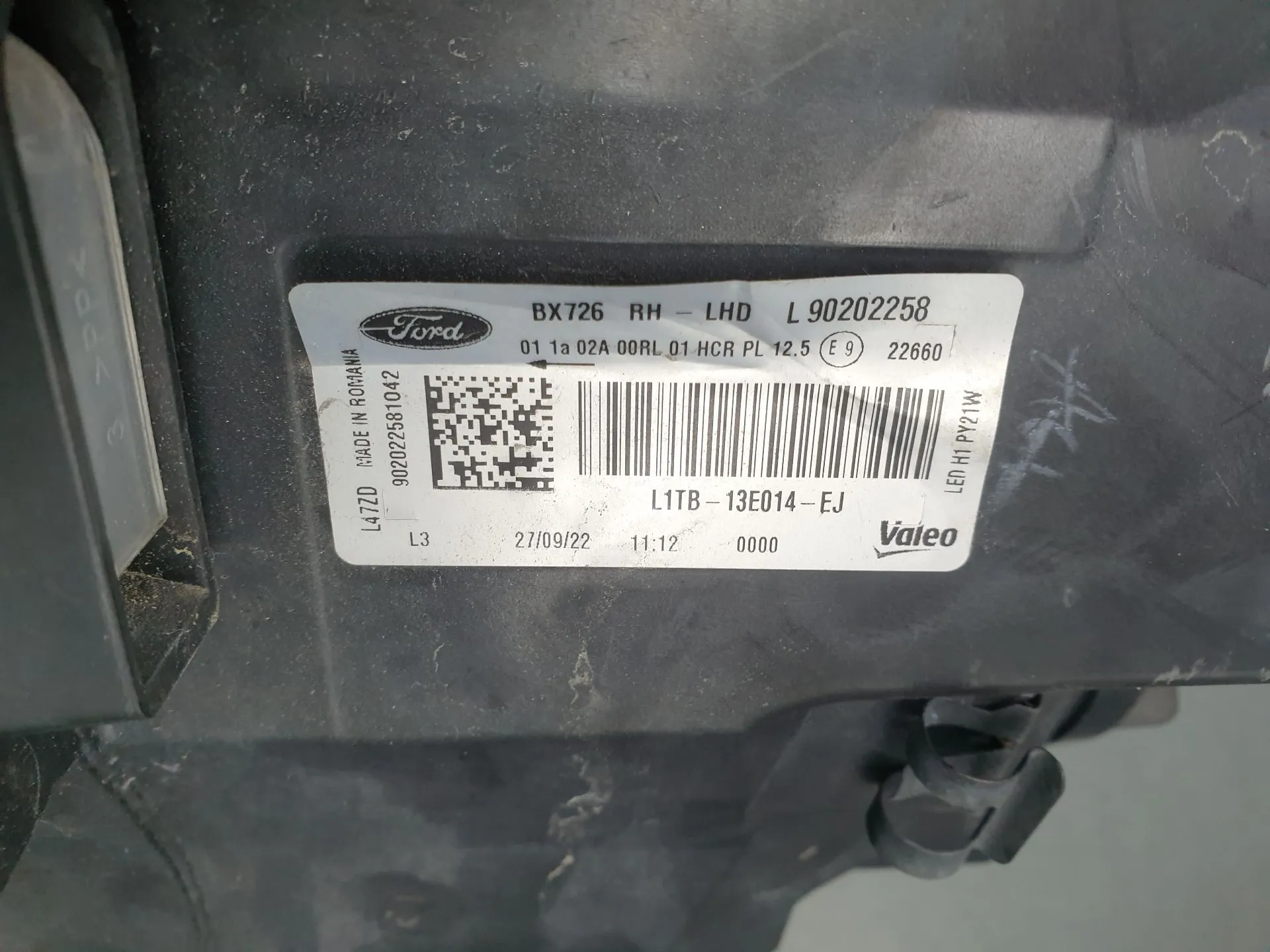 Right Headlight FORD Puma (J2K, CF7) Imagem-7