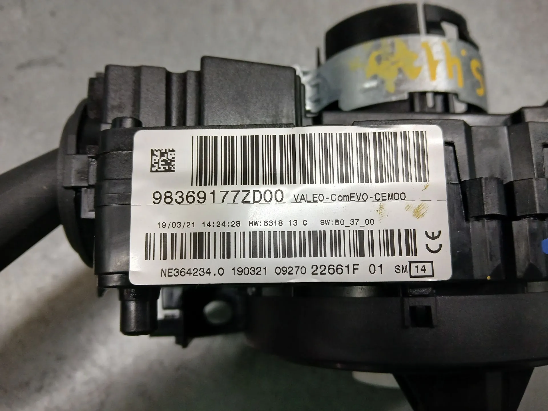 Fita de airbags PEUGEOT 208 II Imagem-5