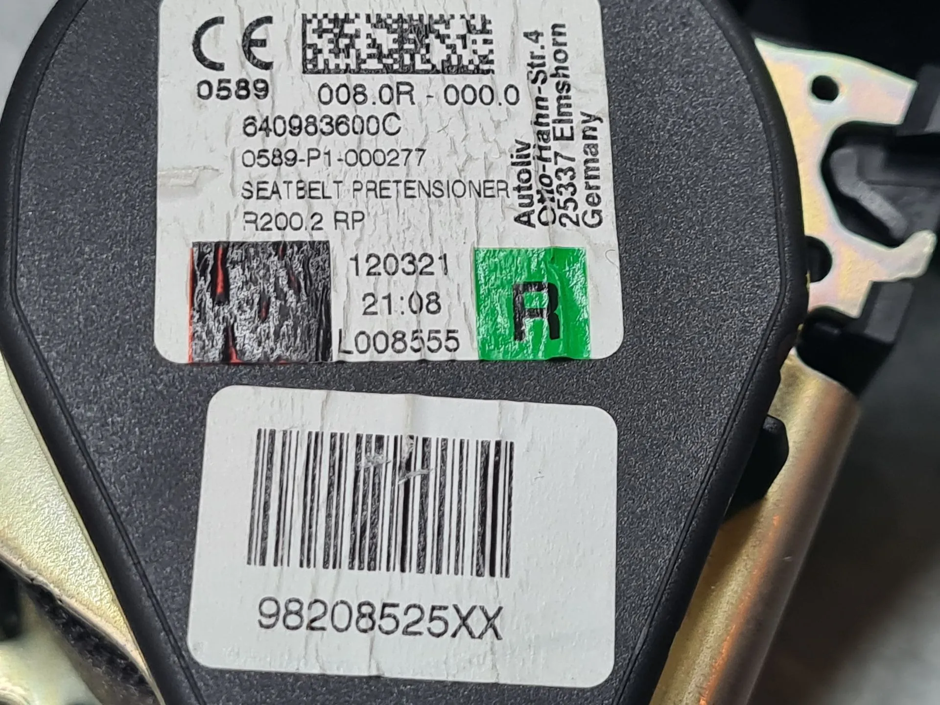 Kit de Airbags PEUGEOT 208 II Imagem-11