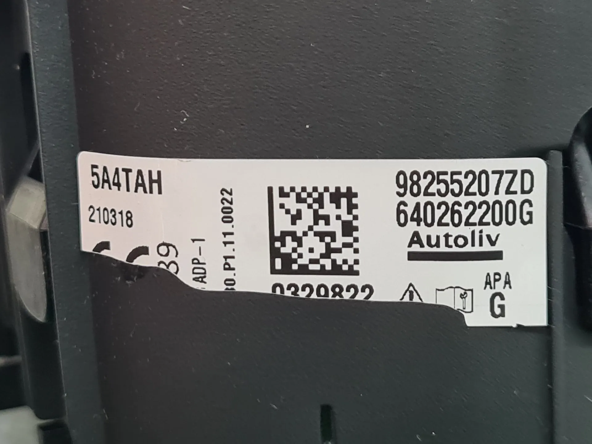 Airbag du Volant PEUGEOT 208 II Imagem-3