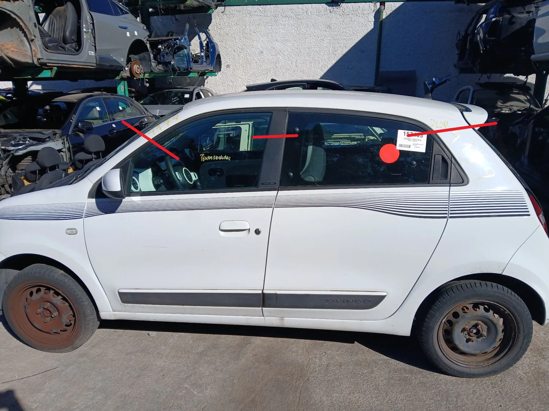 Tetto RENAULT Twingo III (BCM_)