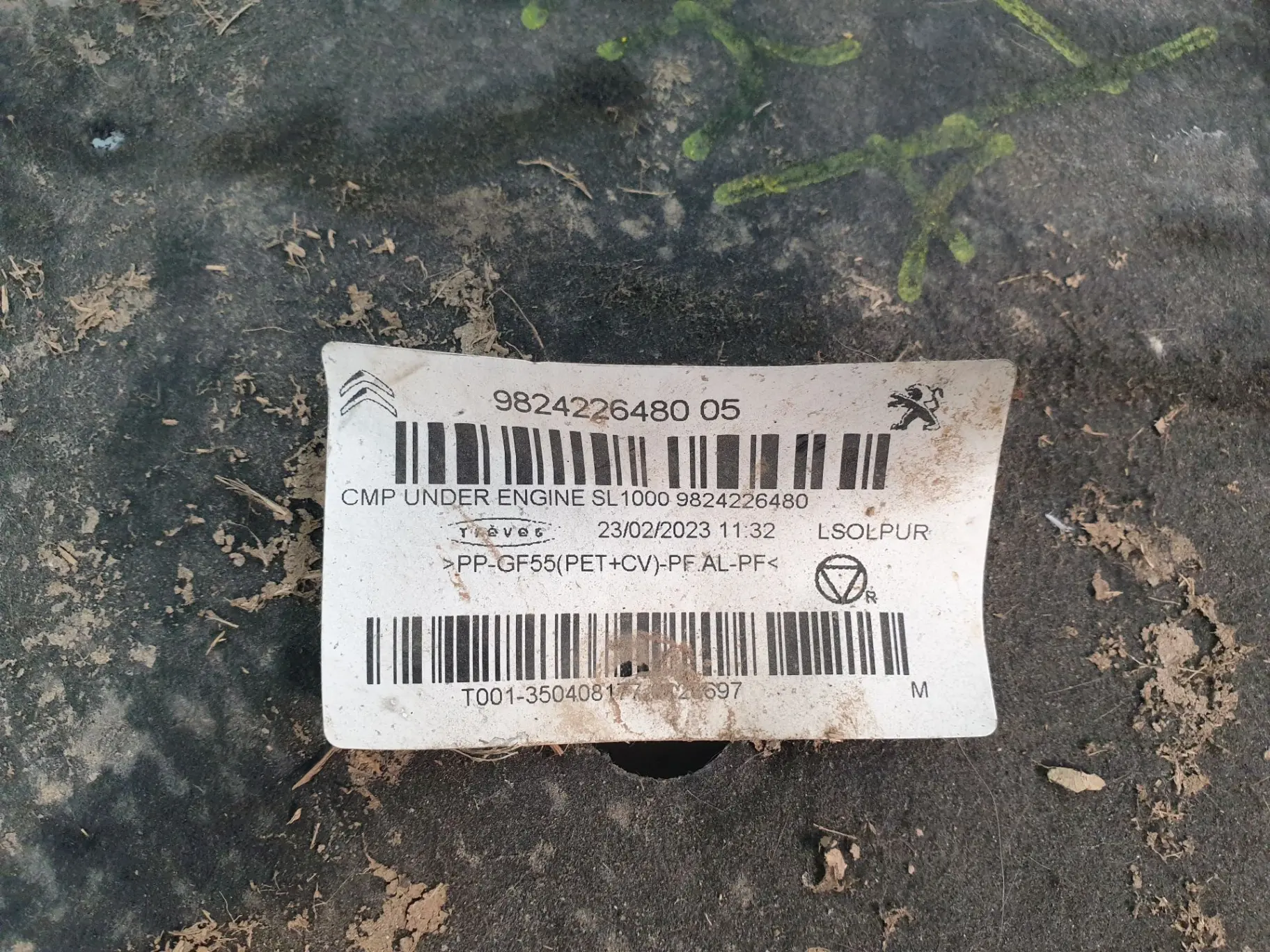 Engine underbody shielding OPEL Mokka / Mokka X Imagem-2