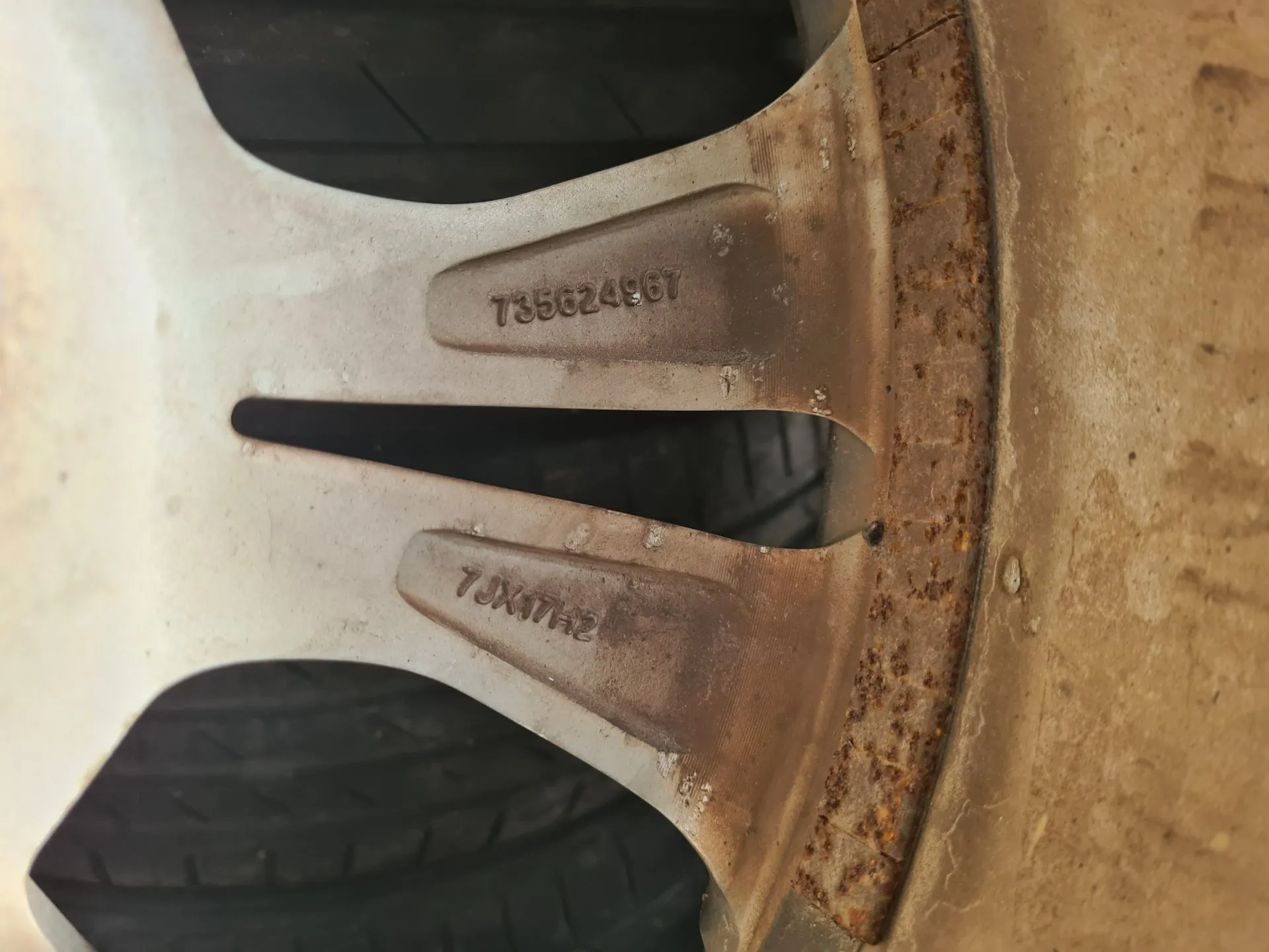 Right rear Rim FIAT 500X (334_) Imagem-2