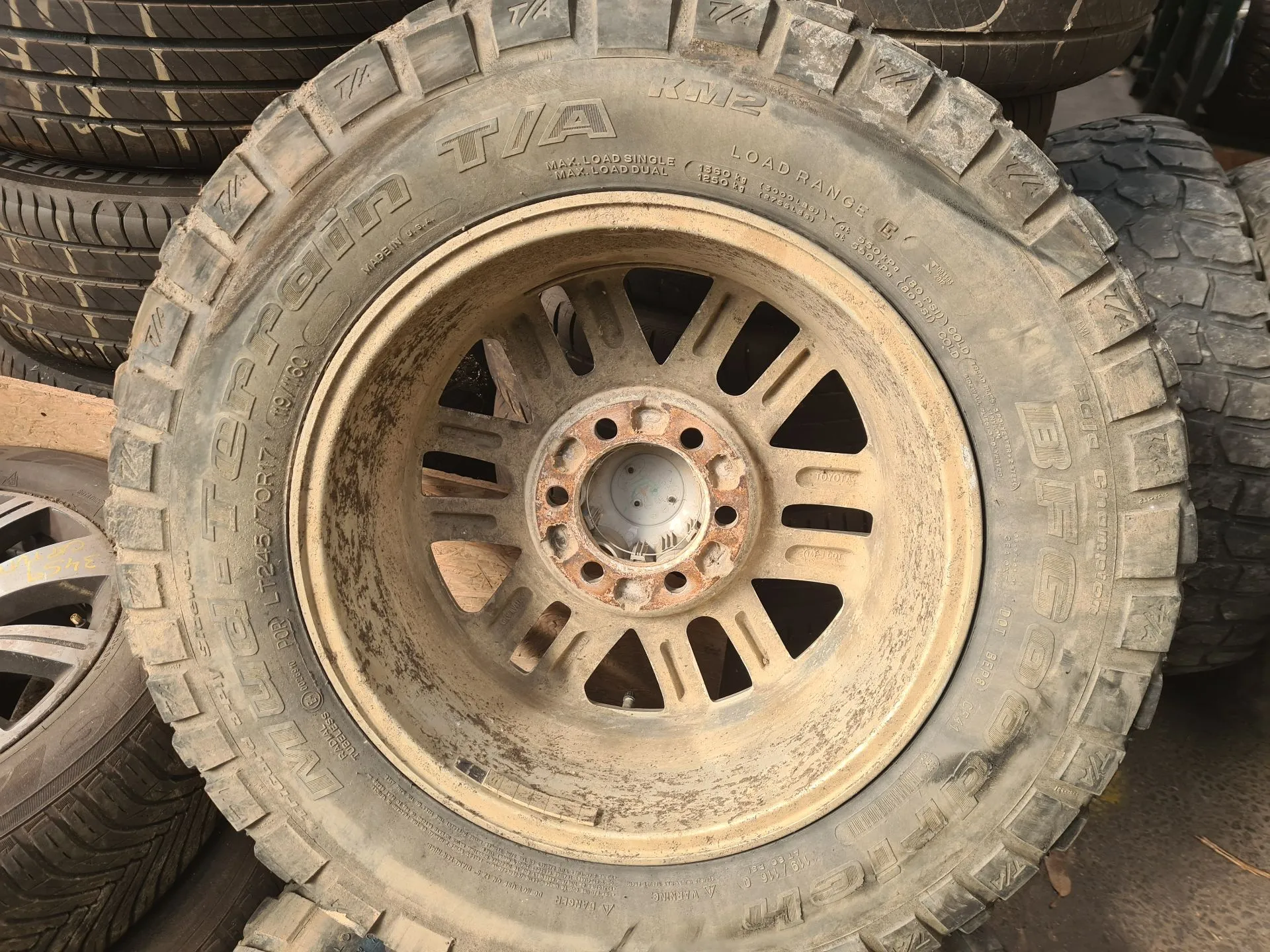 Cerchio Anteriore Destro TOYOTA Hilux VII Pick Up (_N1_, _N2_, _N3_) Imagem-1