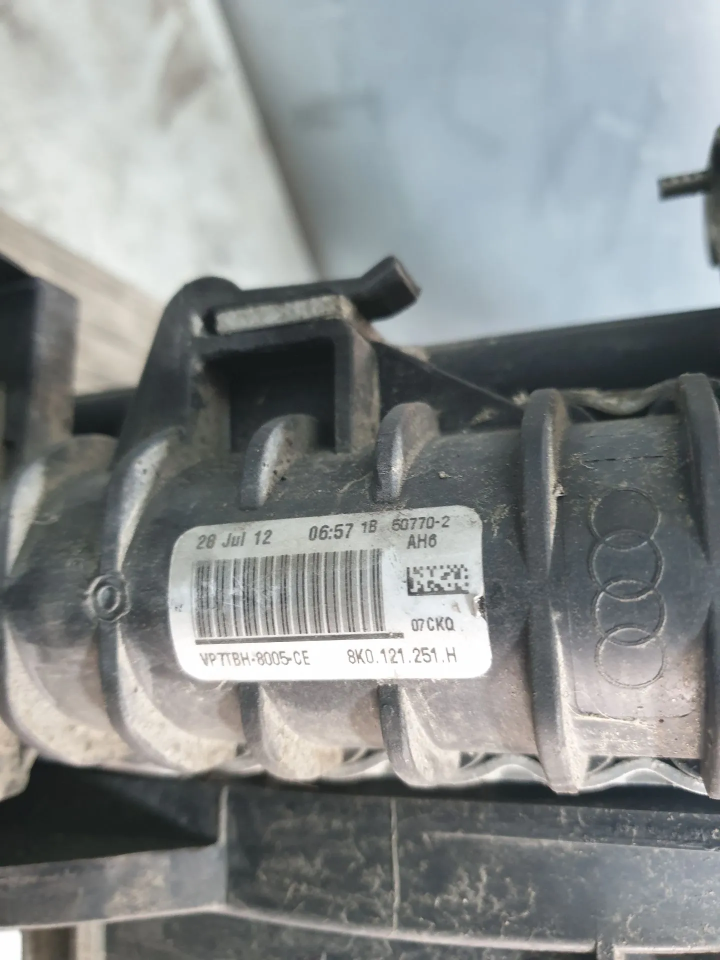 Water radiator AUDI A6 Allroad (4GH, 4GJ, C7) Imagem-2