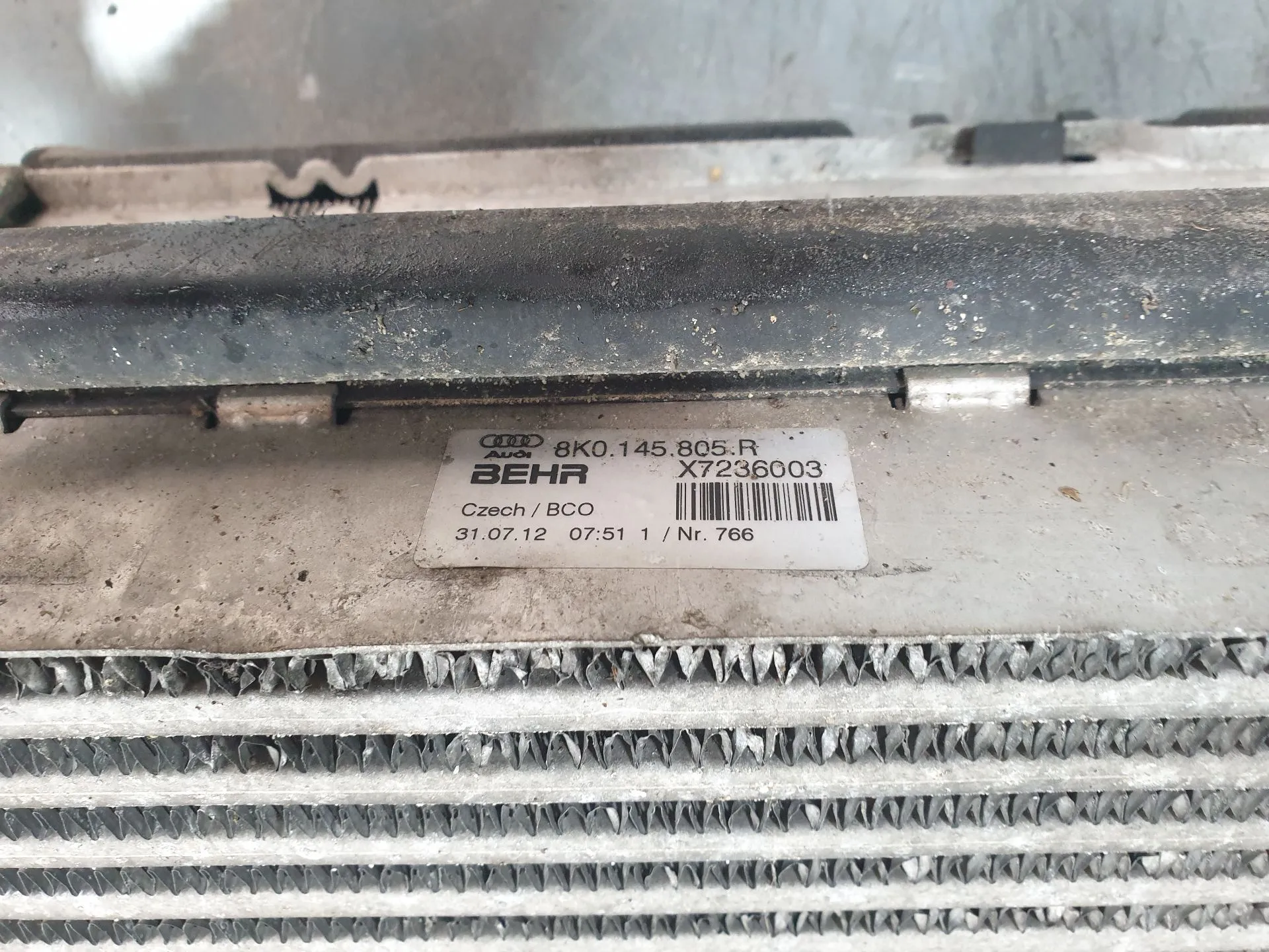 Intercooler AUDI A6 Allroad (4GH, 4GJ, C7) Imagem-1