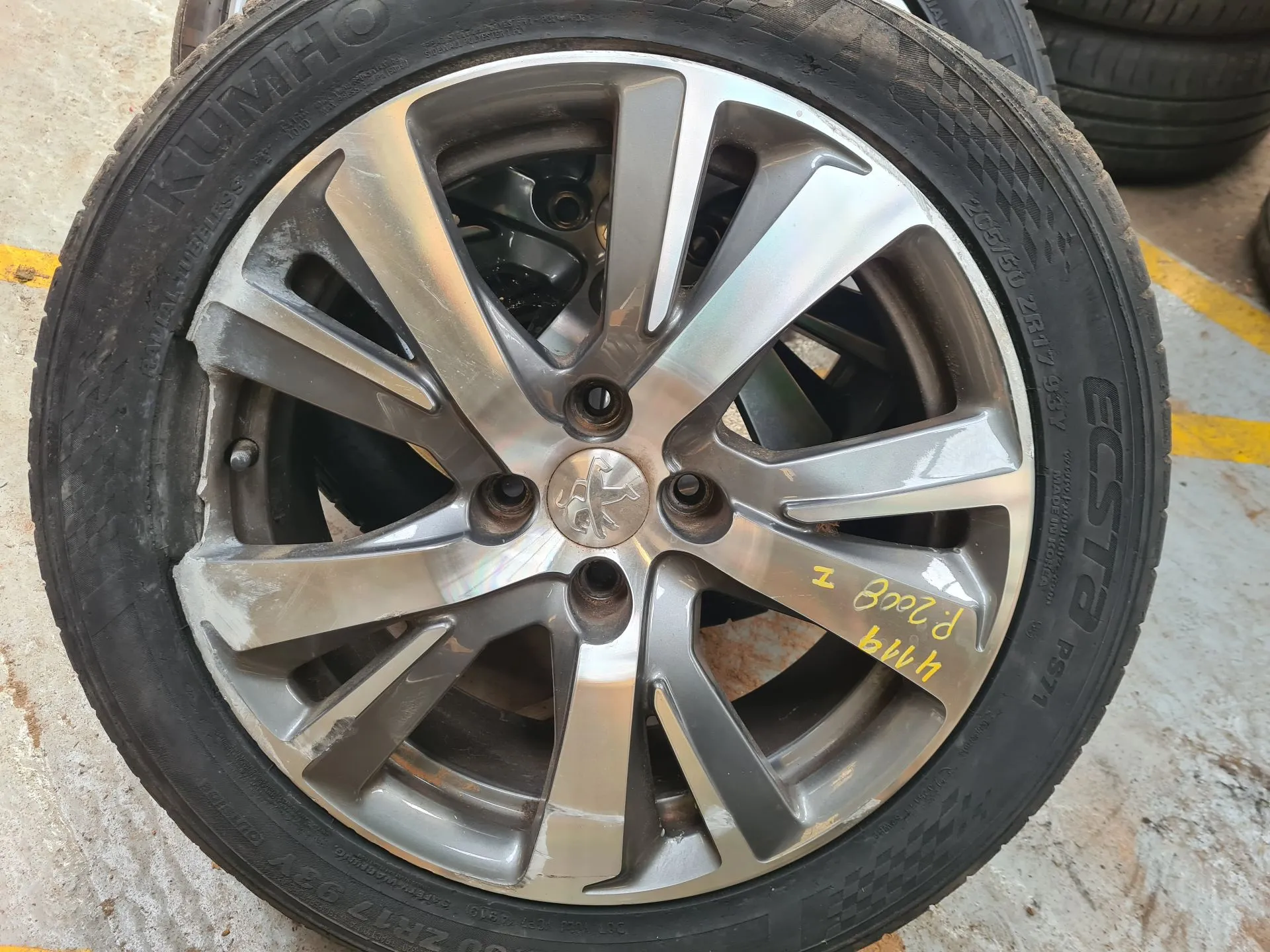 Cerchio Posteriore Sinistro PEUGEOT 2008 I (CU_)