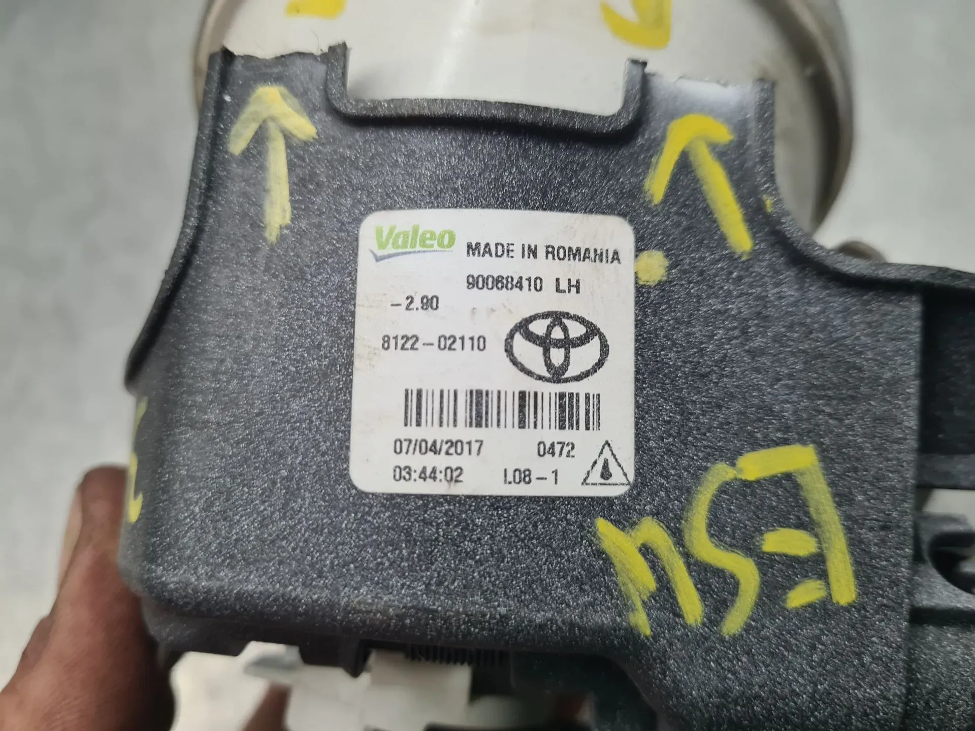 Feu antibrouillard Avant Gauche PEUGEOT 108 Imagem-4