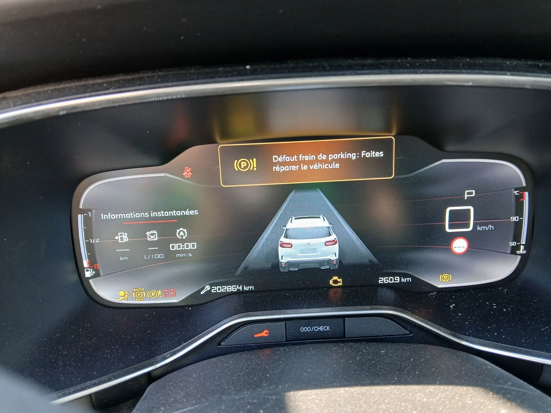Quadrante / painel de instrumentos CITROËN C5 Aircross