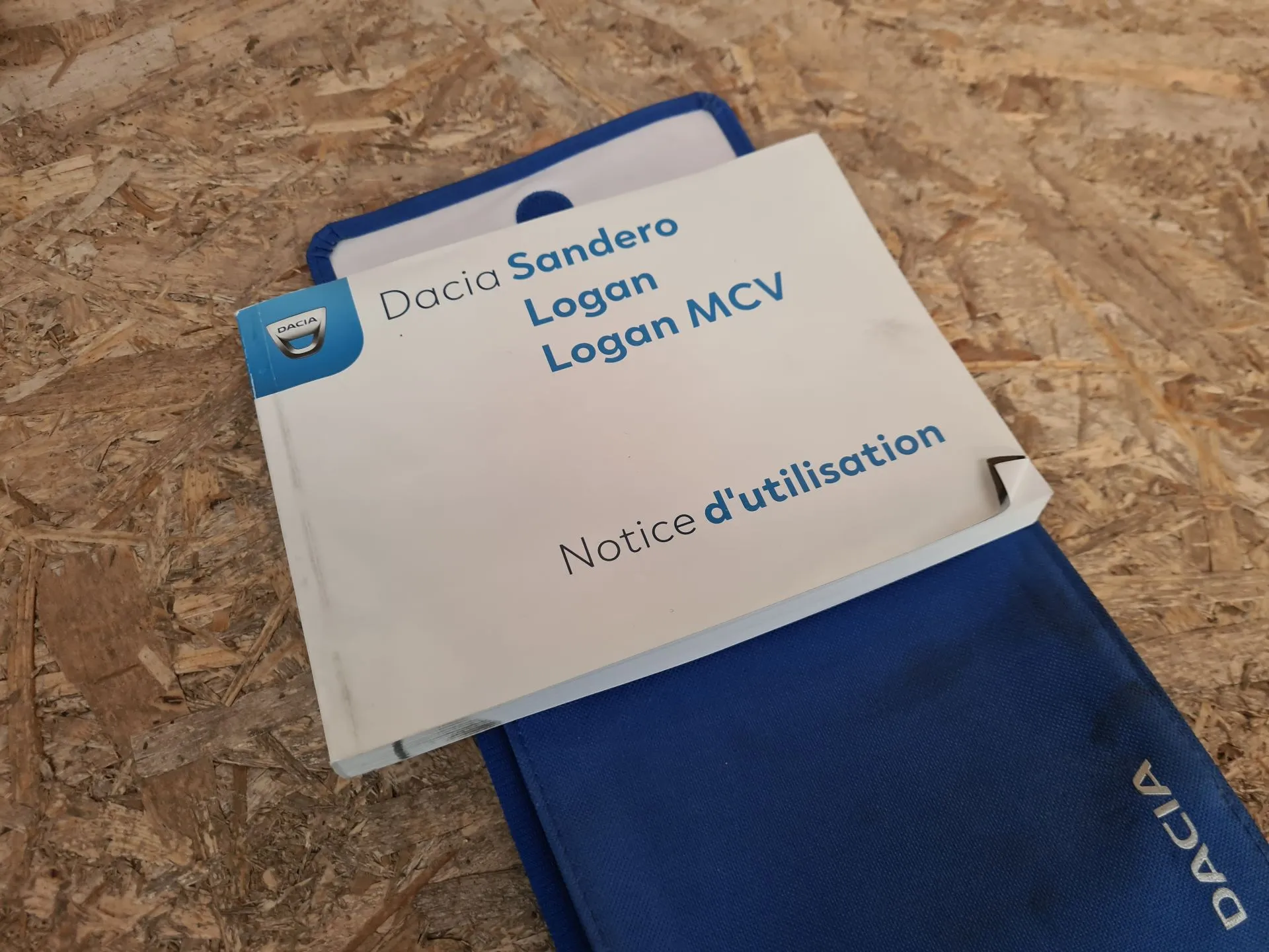 Bolsa com manual de utilizador do veículo DACIA Sandero II (5S_) Imagem-1