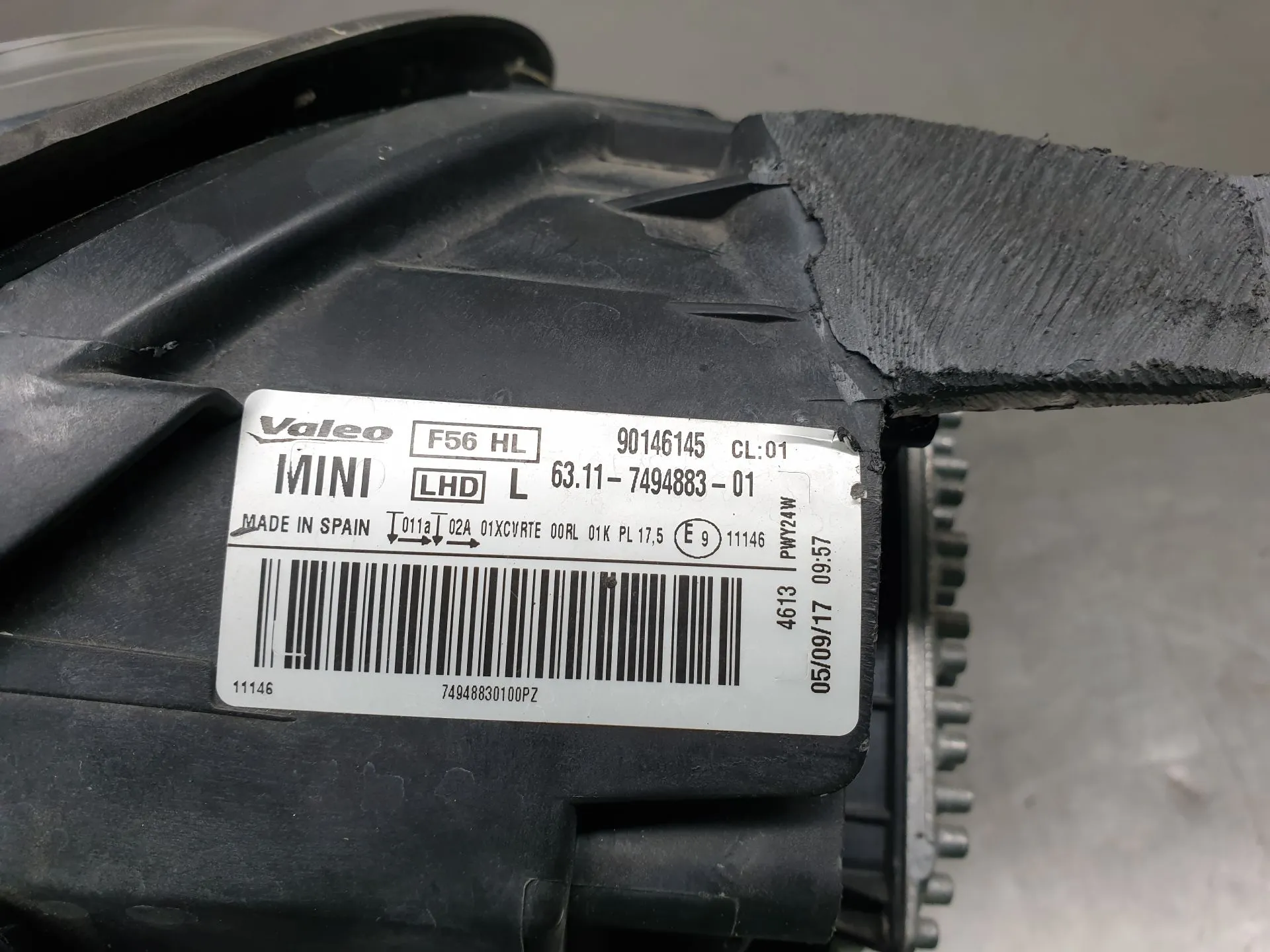 Phare avant gauche MINI Mini (F56) Imagem-6