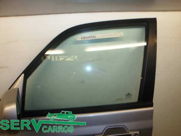 Left front door glass HYUNDAI Terracan (HP)
