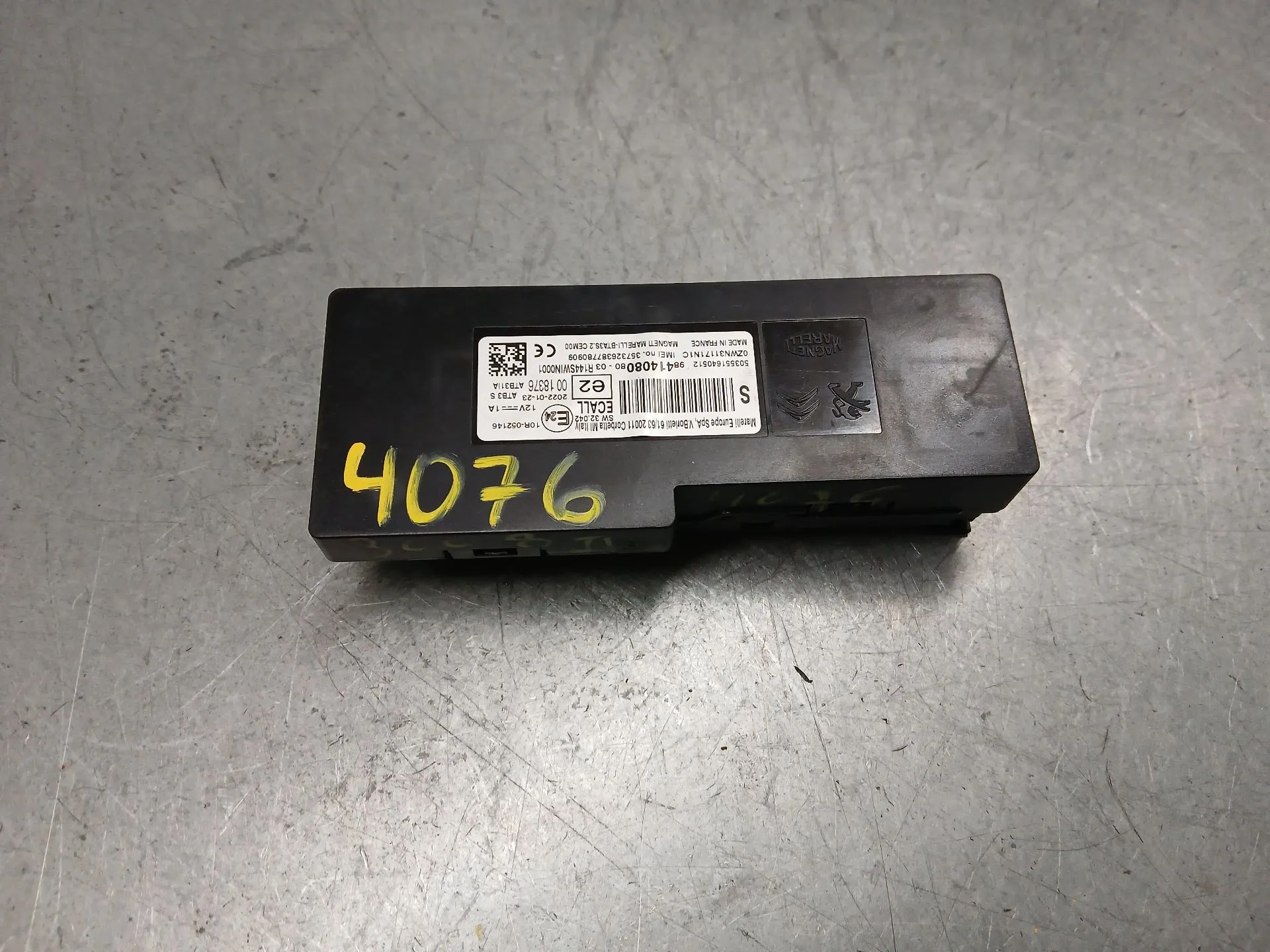 Bluetooth Unit Module PEUGEOT 3008 II (M_)