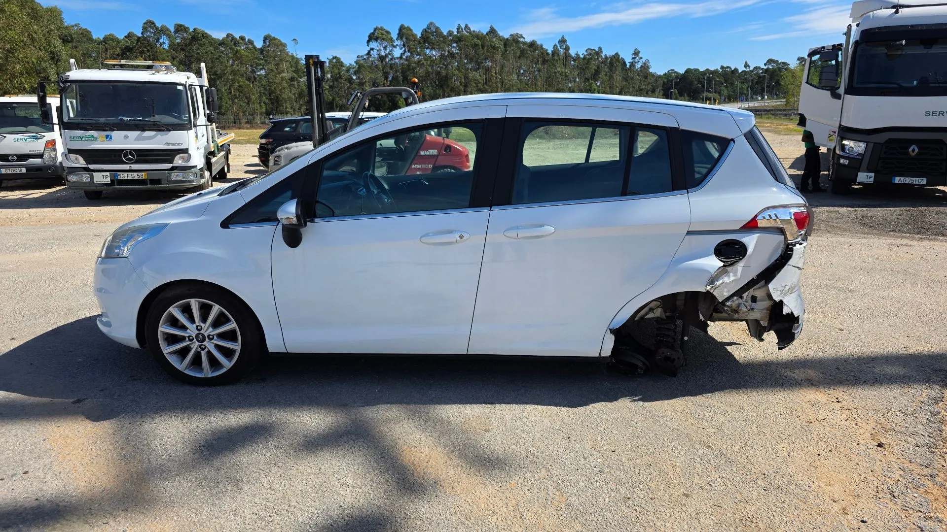 Lève-vitre avant gauche FORD B-Max (JK)