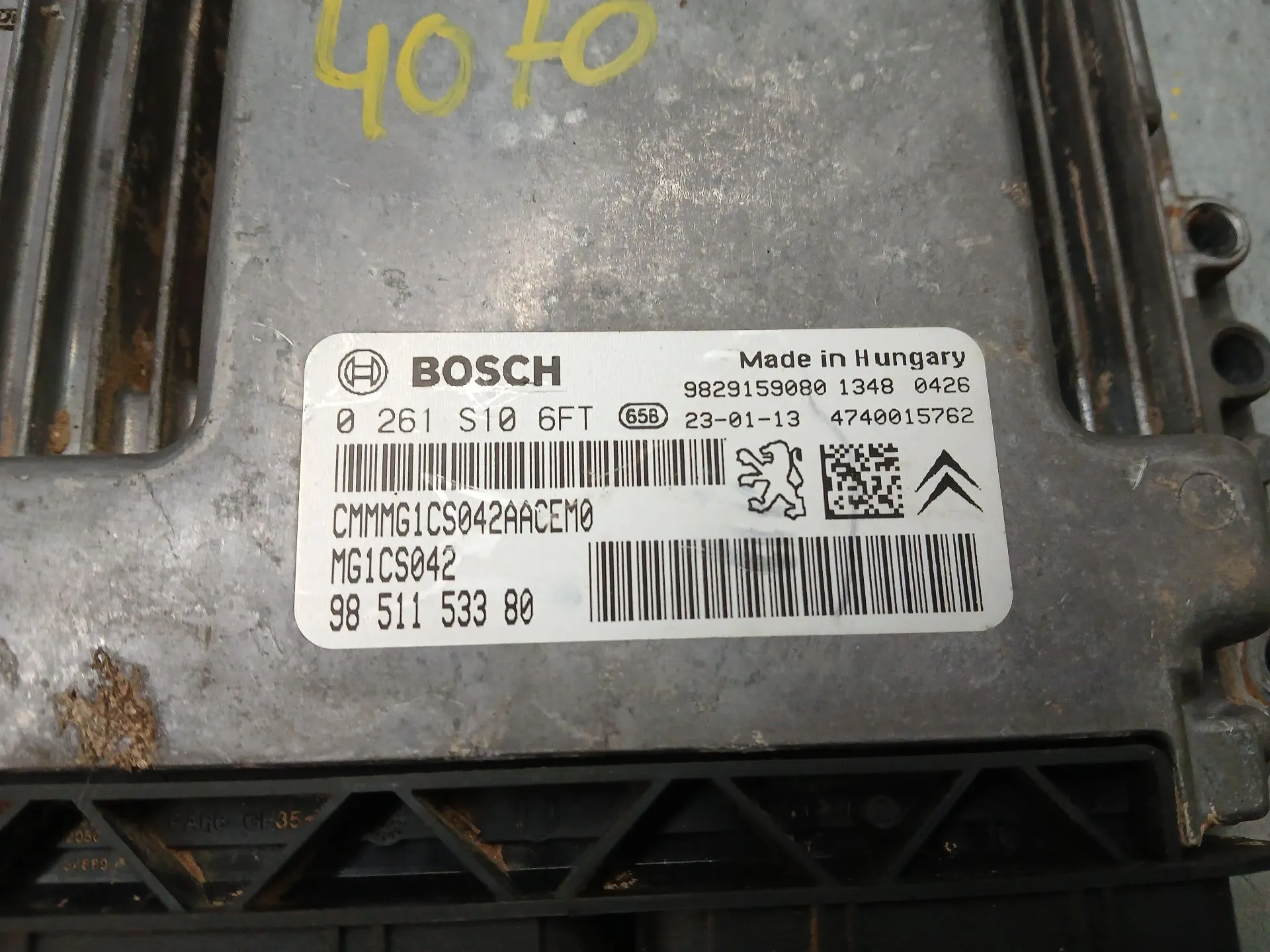 Centralina motor / ECU PEUGEOT 3008 II (M_) Imagem-3