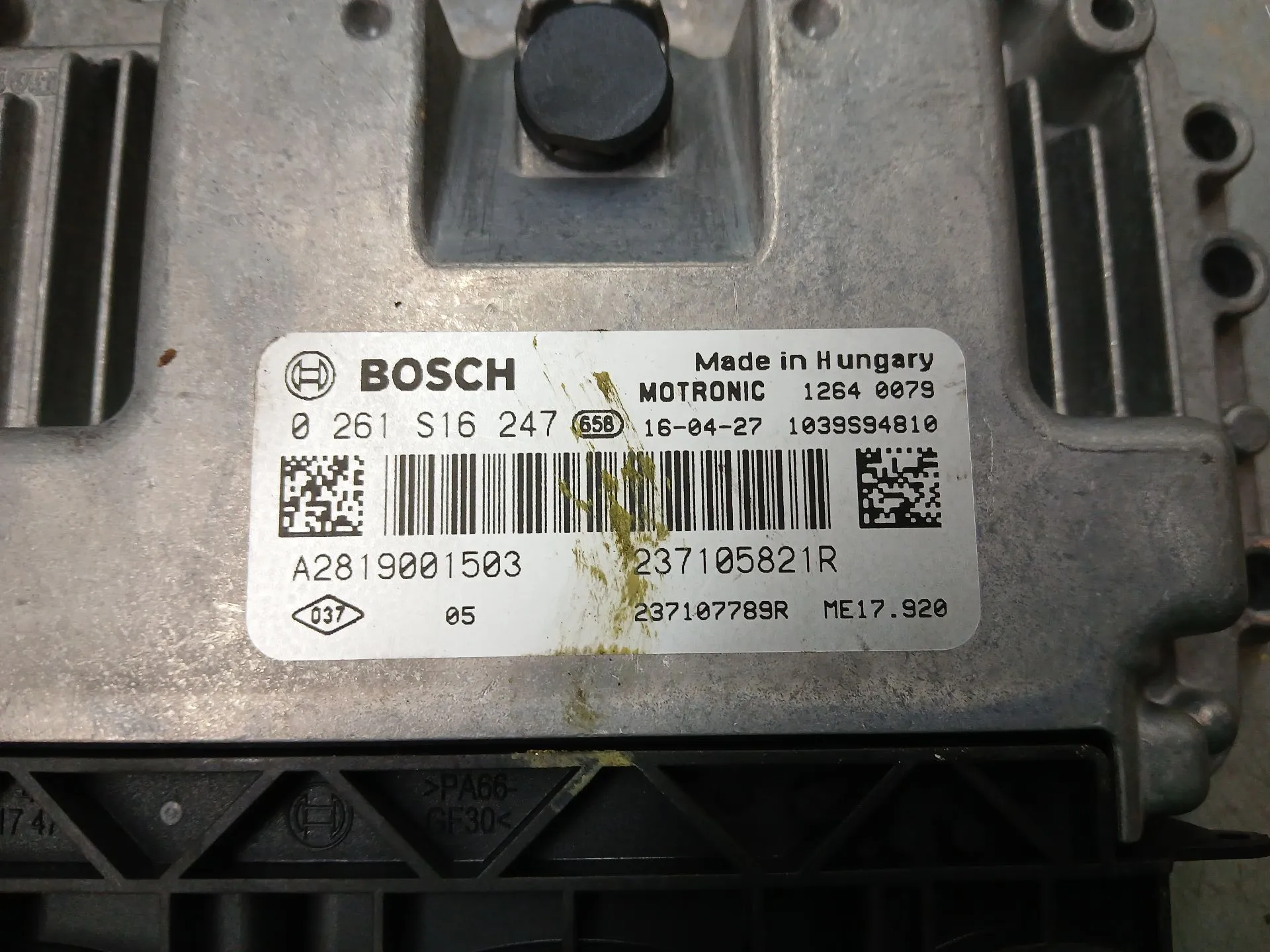 Centralina motor / ECU RENAULT Twingo III (BCM_) Imagem-3